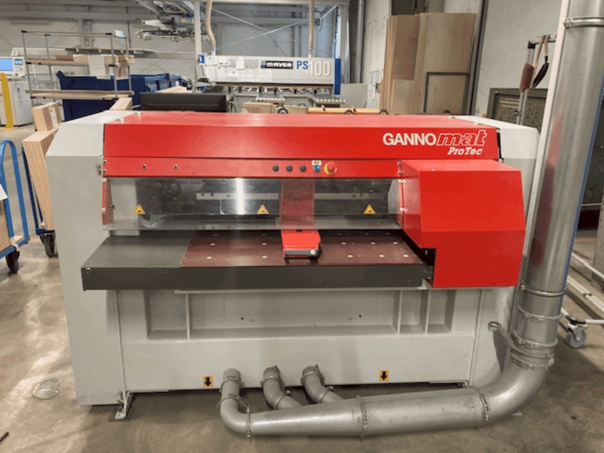 Makine GANNOMAT ProTec 571 - Önden görünüm