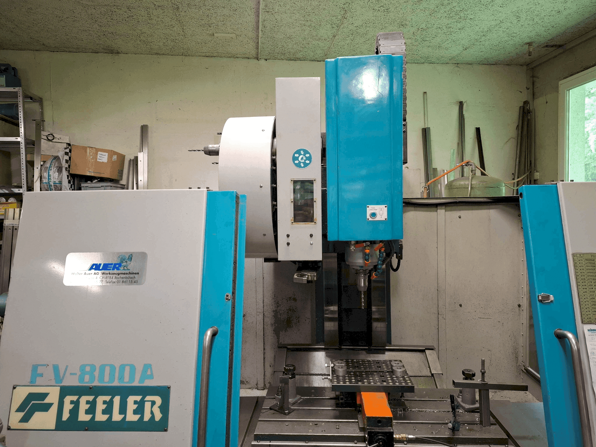 Makine Feeler FV-800A - Önden görünüm