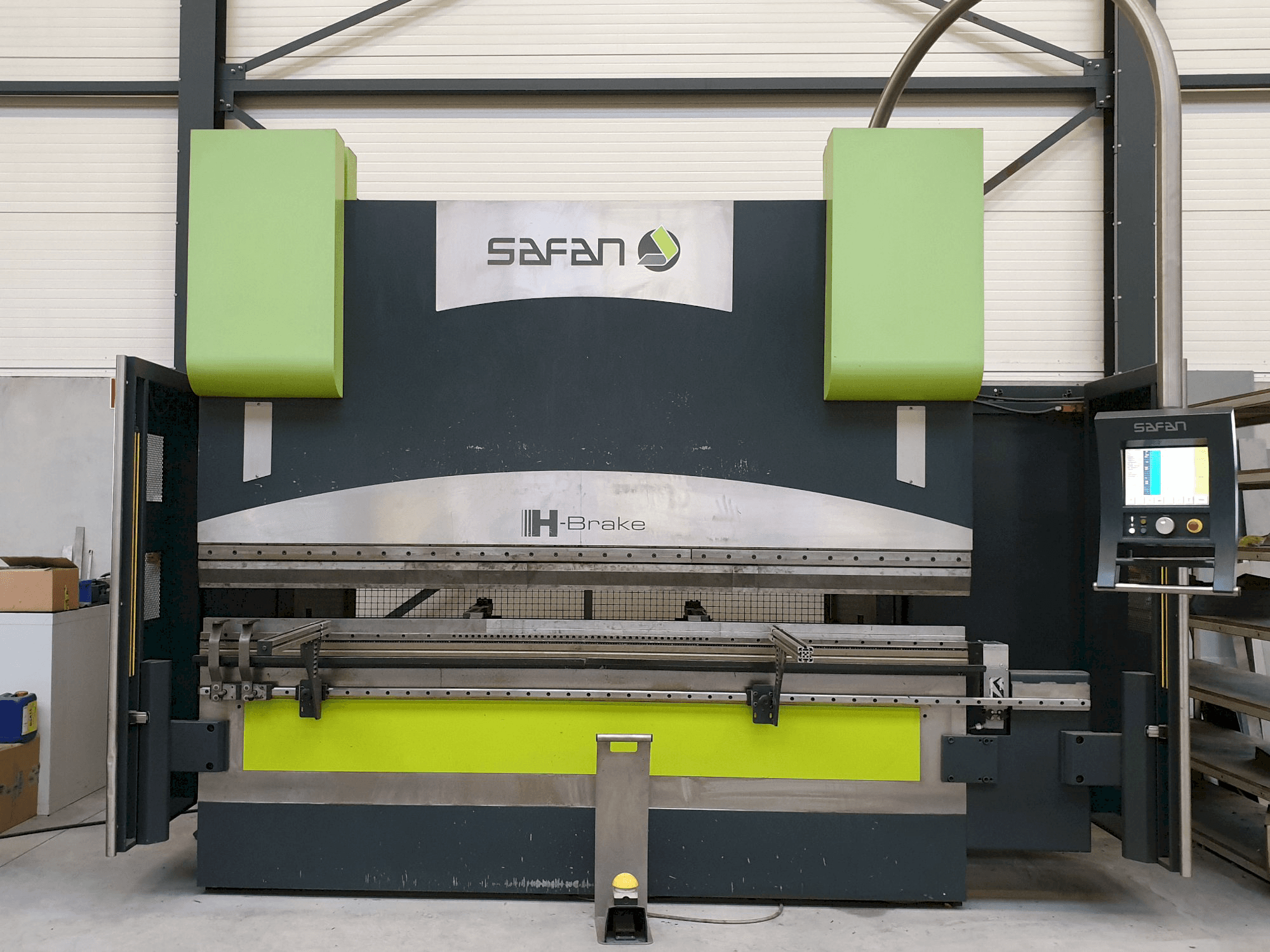 Makine Safan - Önden görünüm H-Brake 170-3100