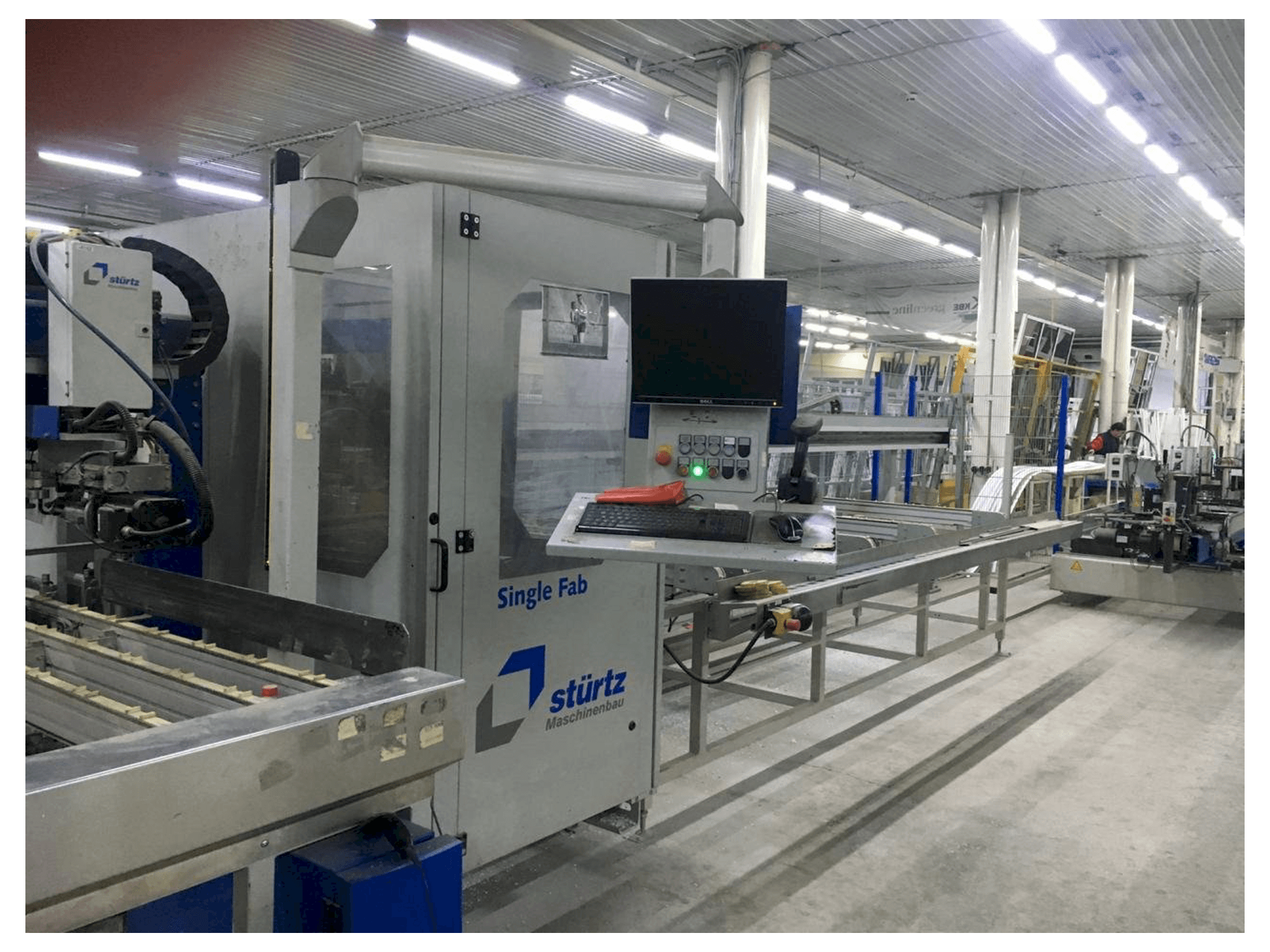 Makine Sturtz NFZ-JC-JM-160-X - Önden görünüm