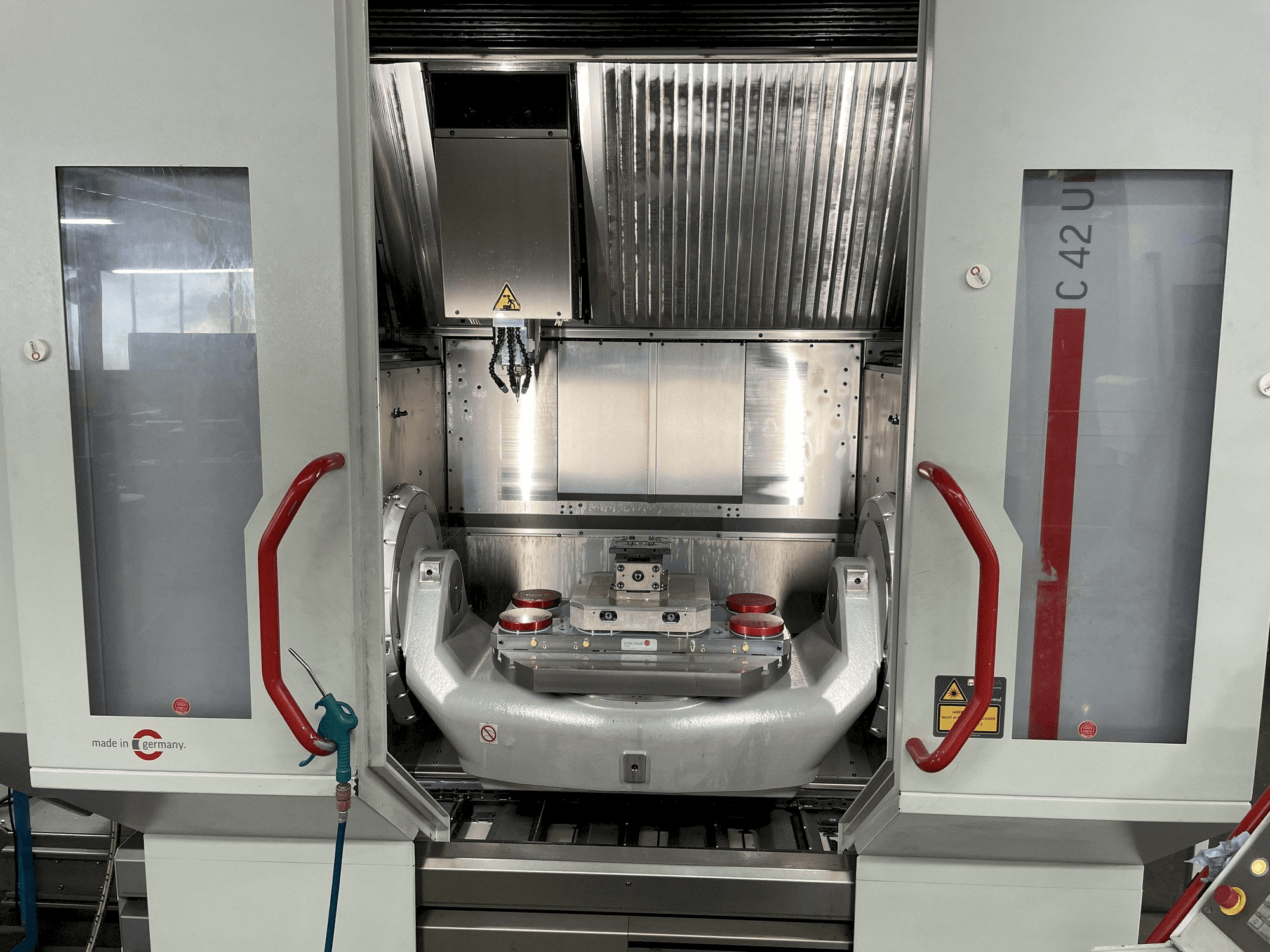 Makine HERMLE C 42 U - Önden görünüm