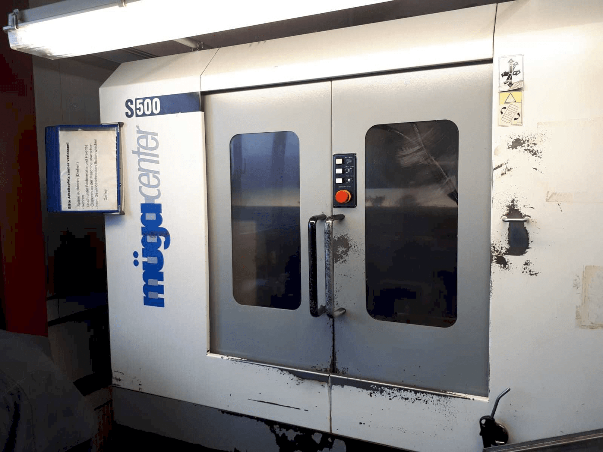 Makine Muga S500 - Önden görünüm