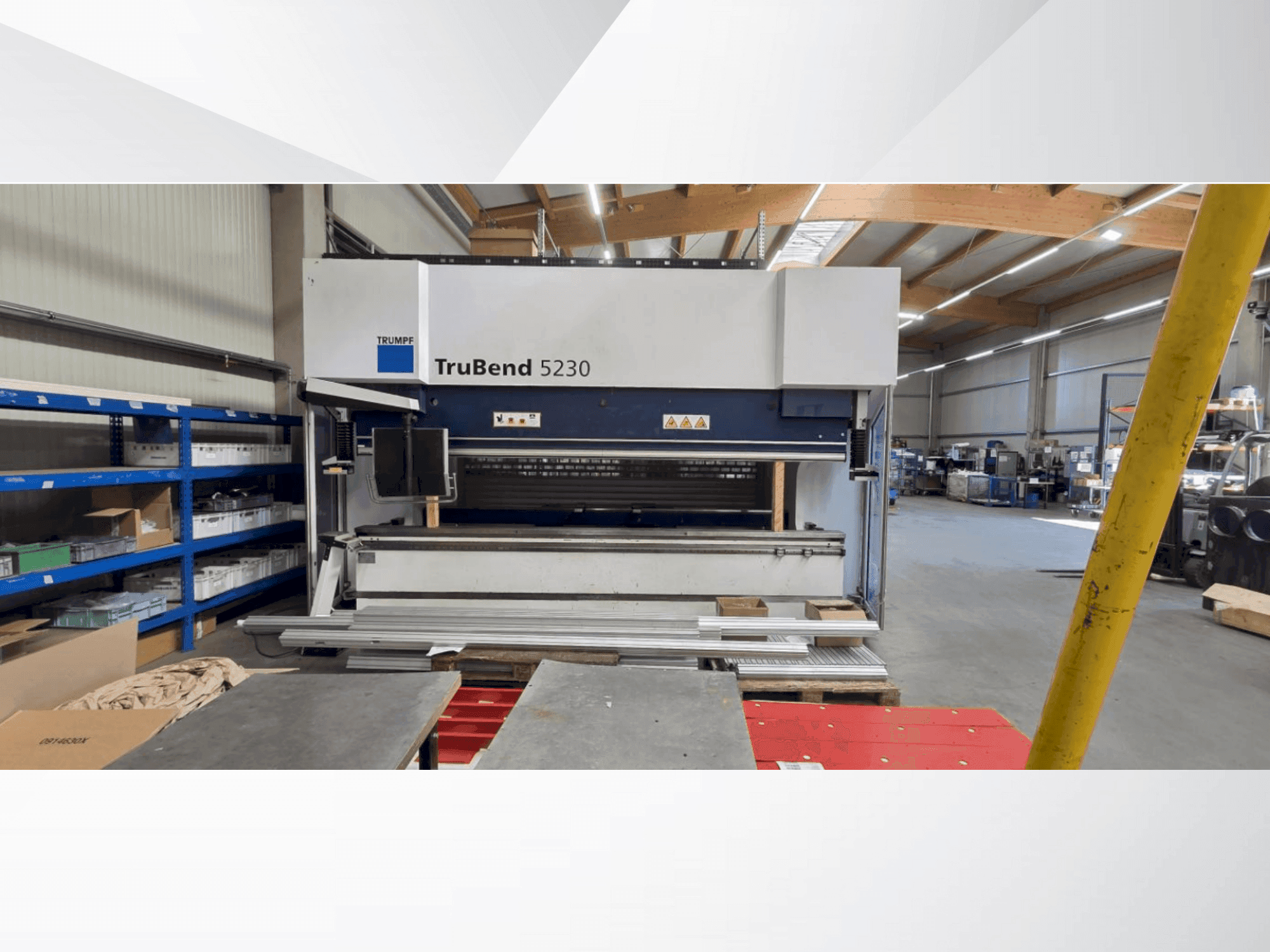Makine TRUMPF TruBend 5230 - Önden görünüm