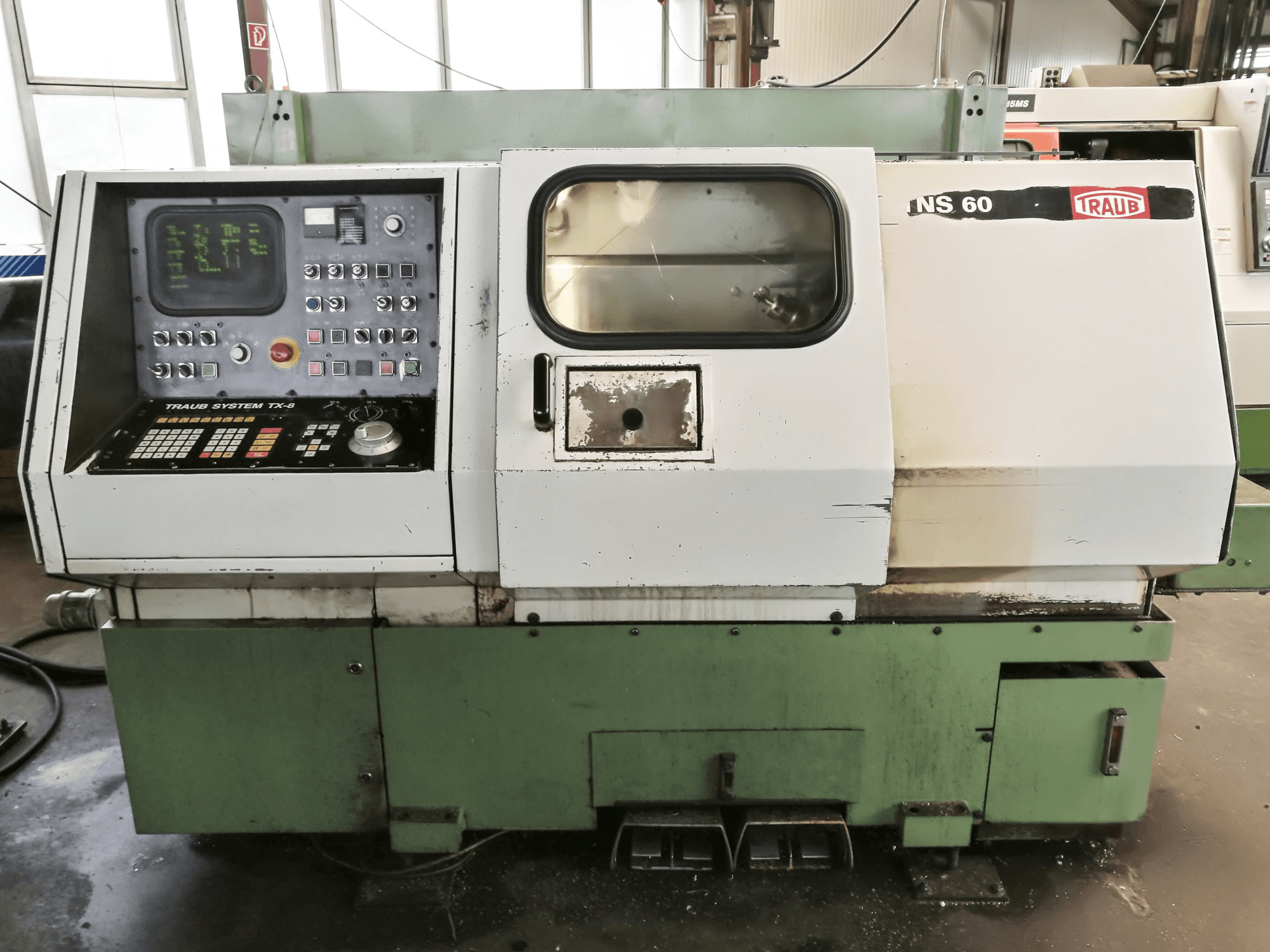 Makine TRAUB - Önden görünüm TNS 60