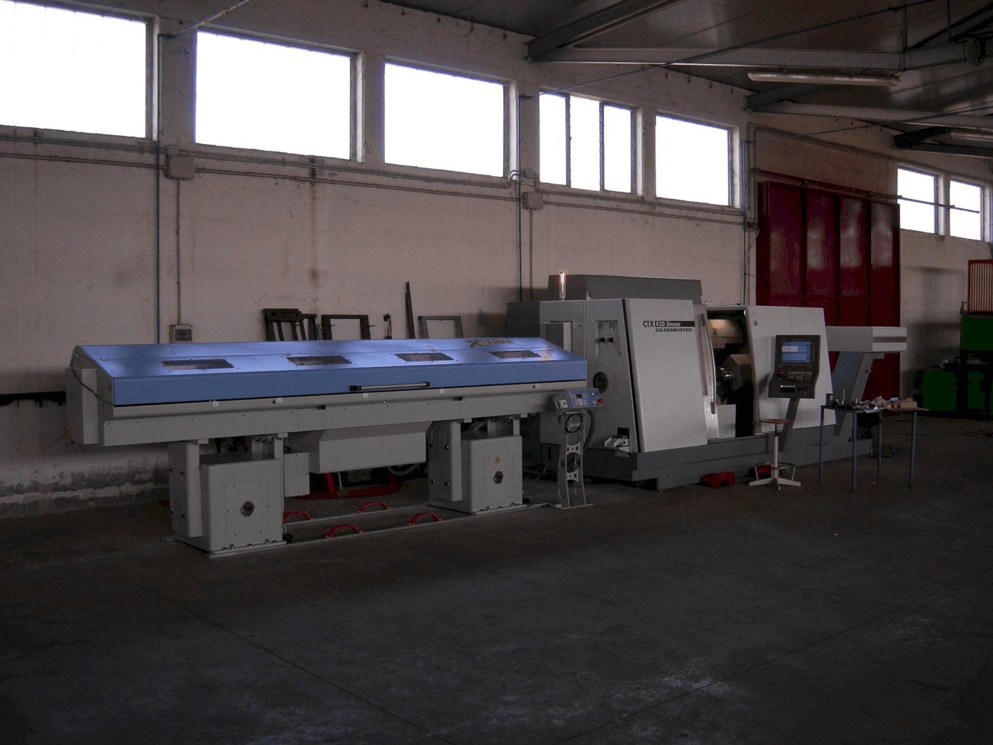 Makine Gildemeister CTX 420 V6 linear - Önden görünüm