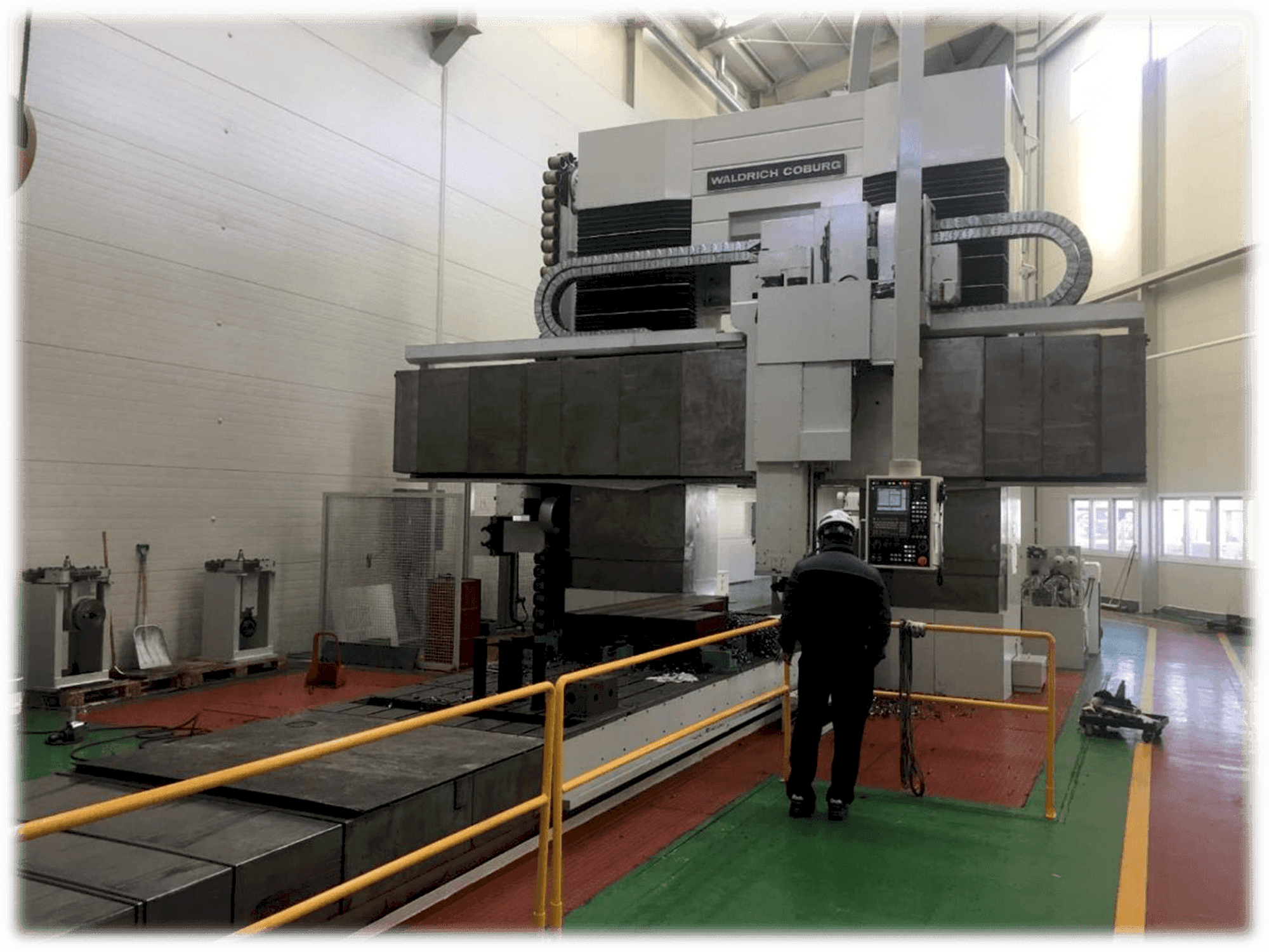 Makine WALDRICH COBURG 14-10FP150NC - Önden görünüm