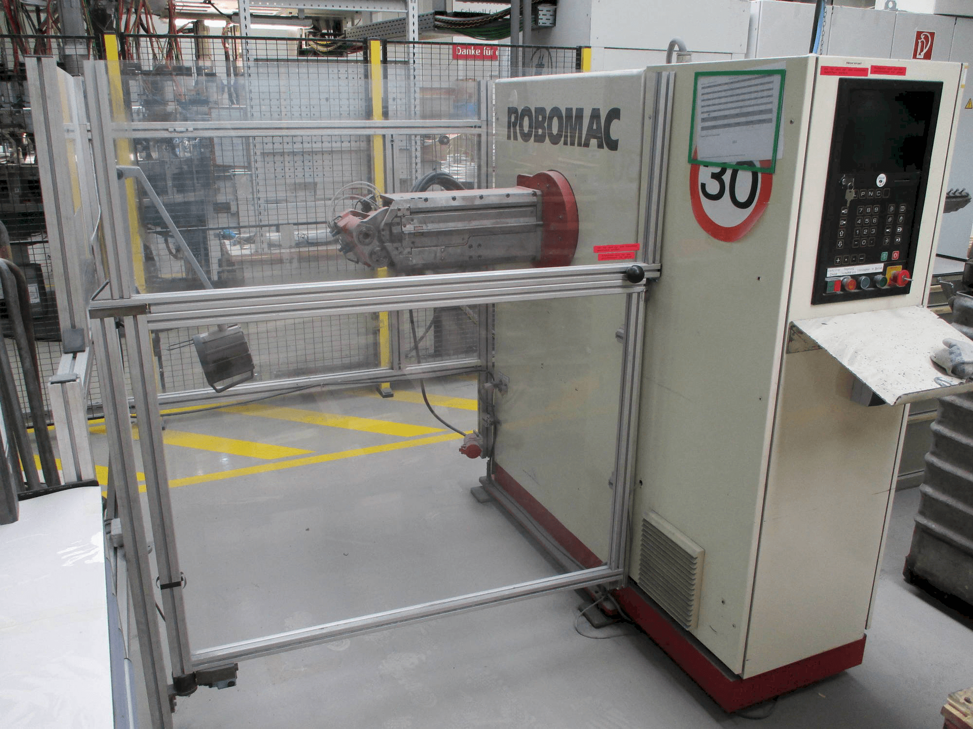 Makine Numalliance/Latour Robomac 206 - Önden görünüm