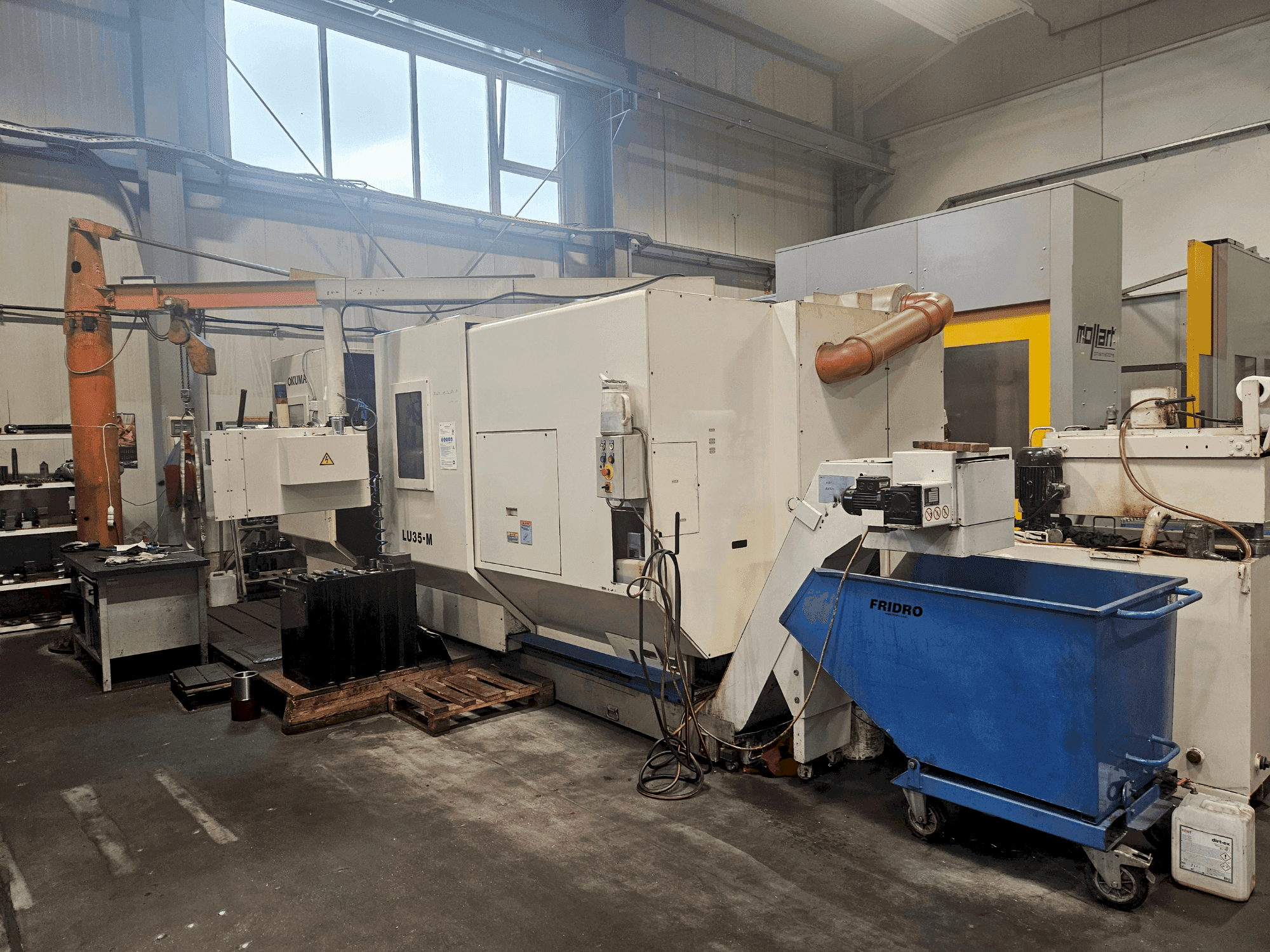 Makine Okuma LU 35-M - Önden görünüm