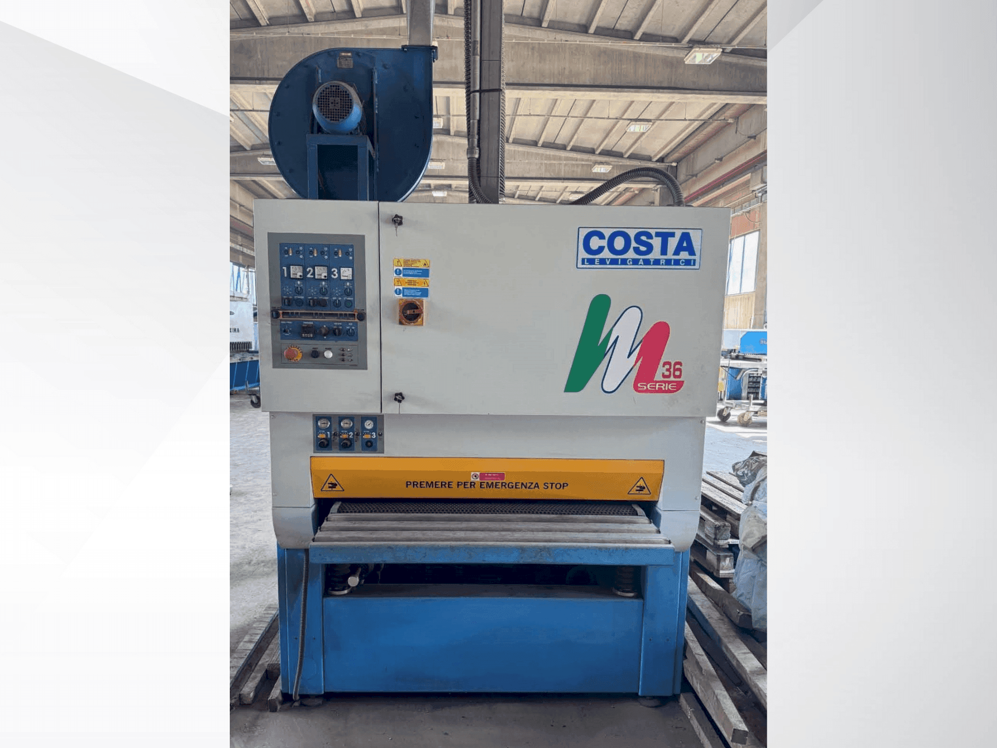 Makine Costa M36 CC1150 - Önden görünüm