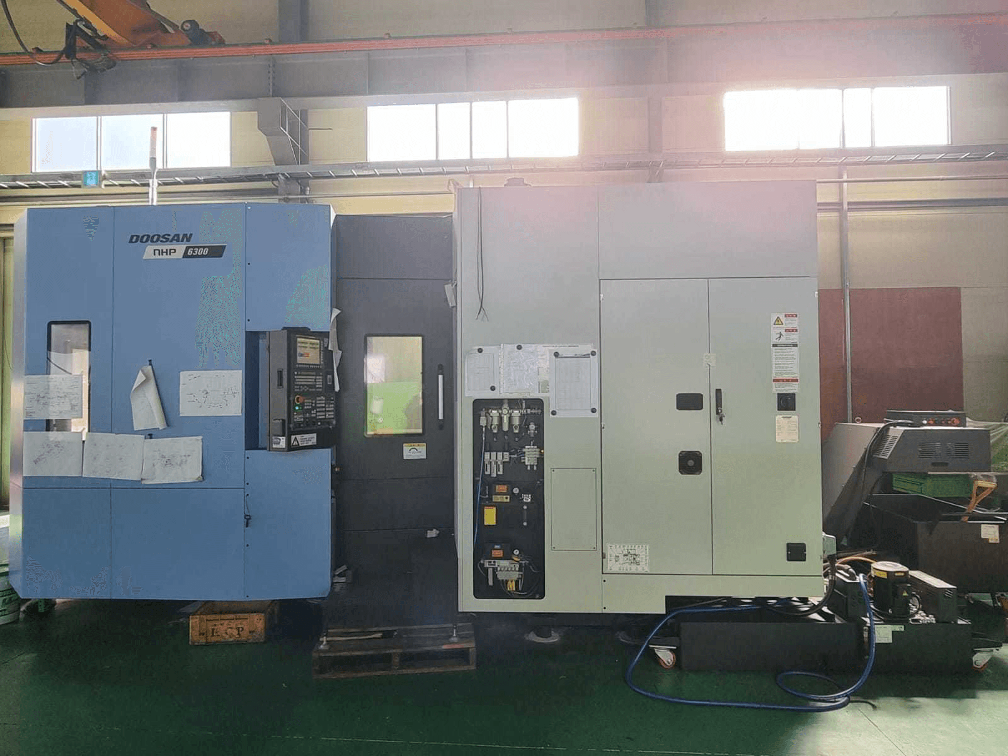 Makine Doosan NHP 6300 - Önden görünüm