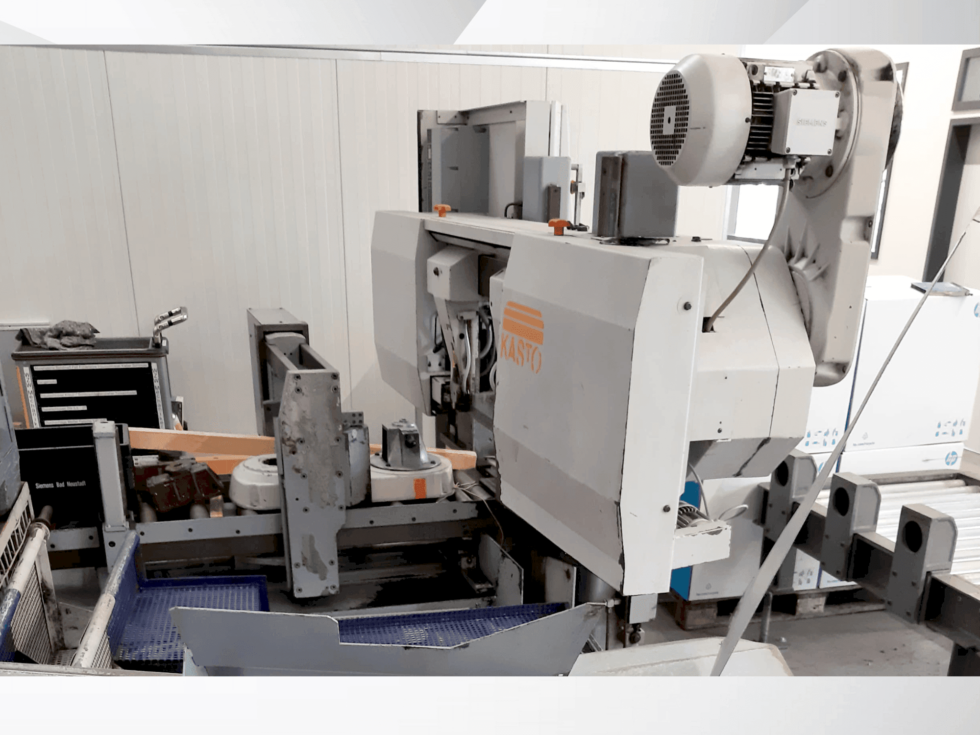 Makine KASTO HBA 360 AU with Knoll 150 K-1 - Önden görünüm