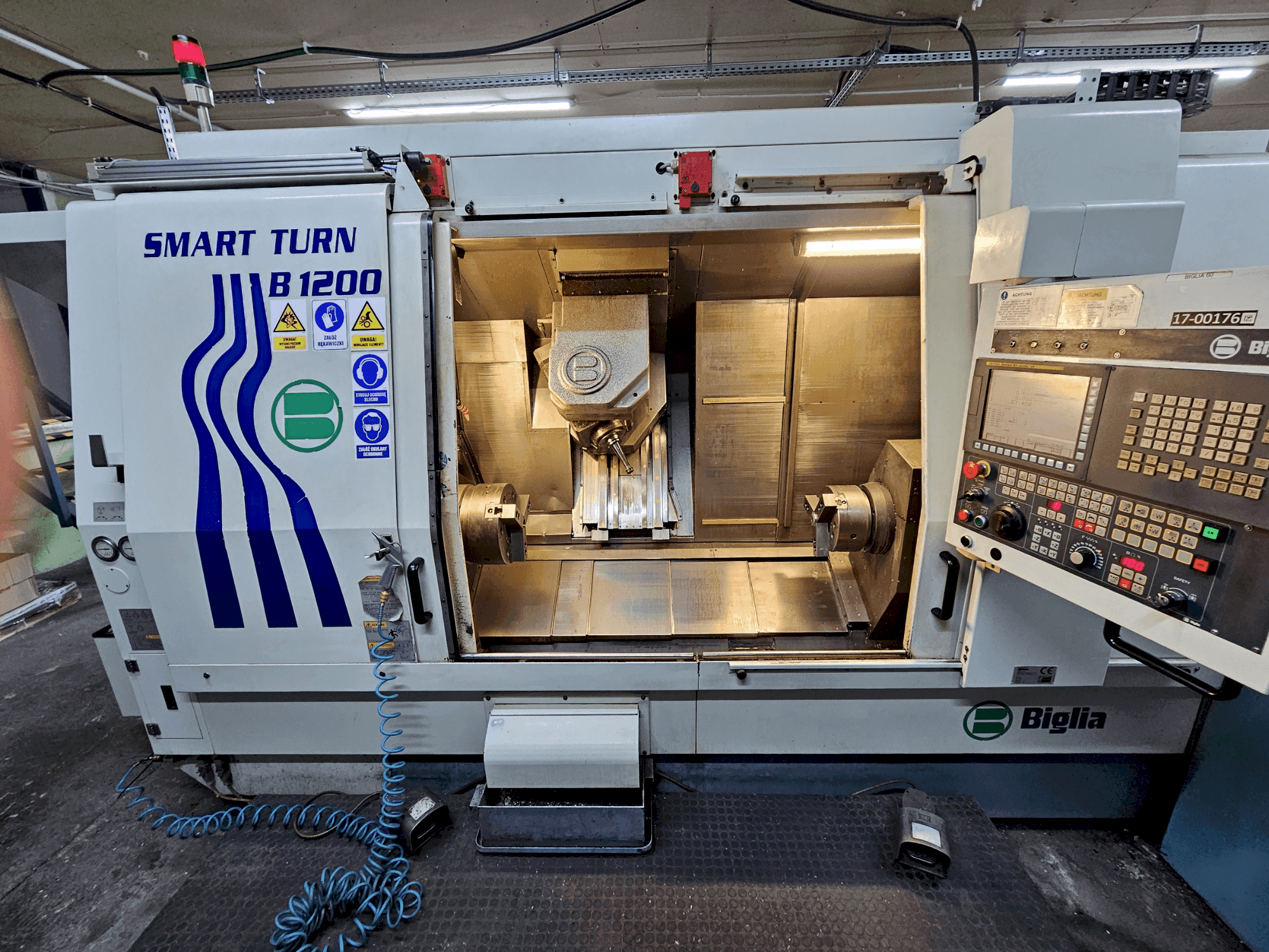 Makine Biglia Smart Turn 1200 - Önden görünüm