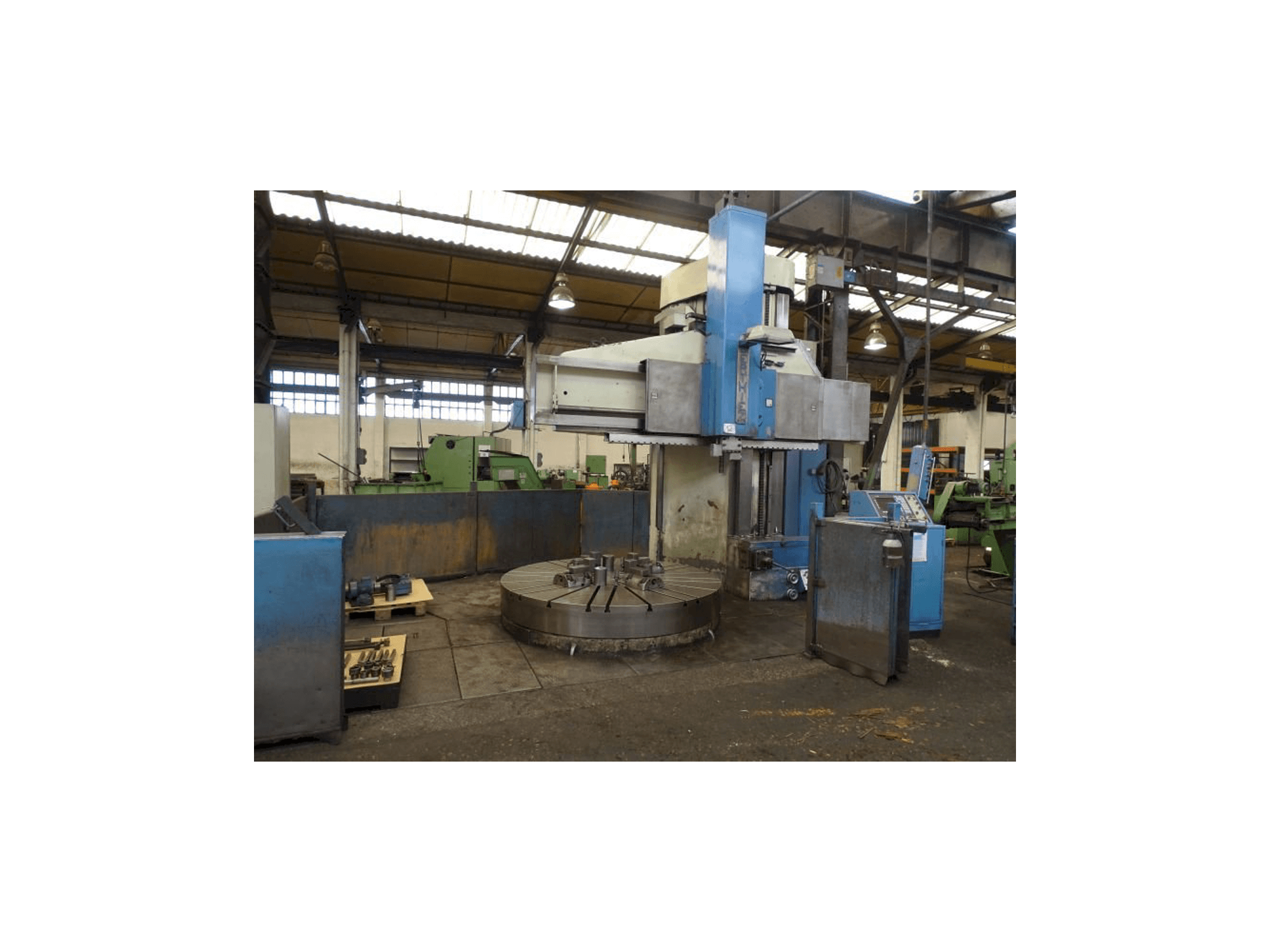 Makine Berthiez BM 225 - Önden görünüm