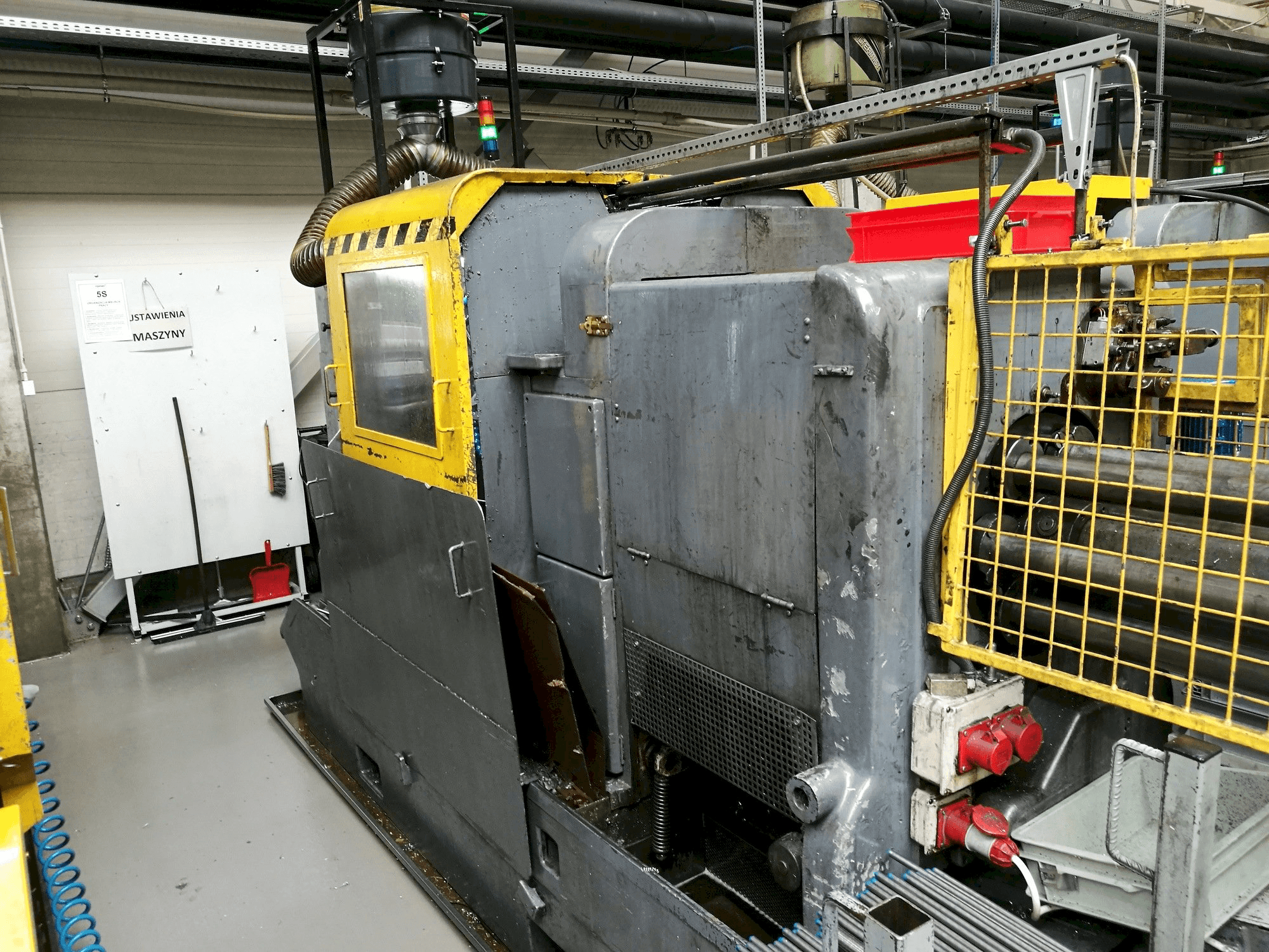 Makine Wickman 1 3/8"-6 - Önden görünüm