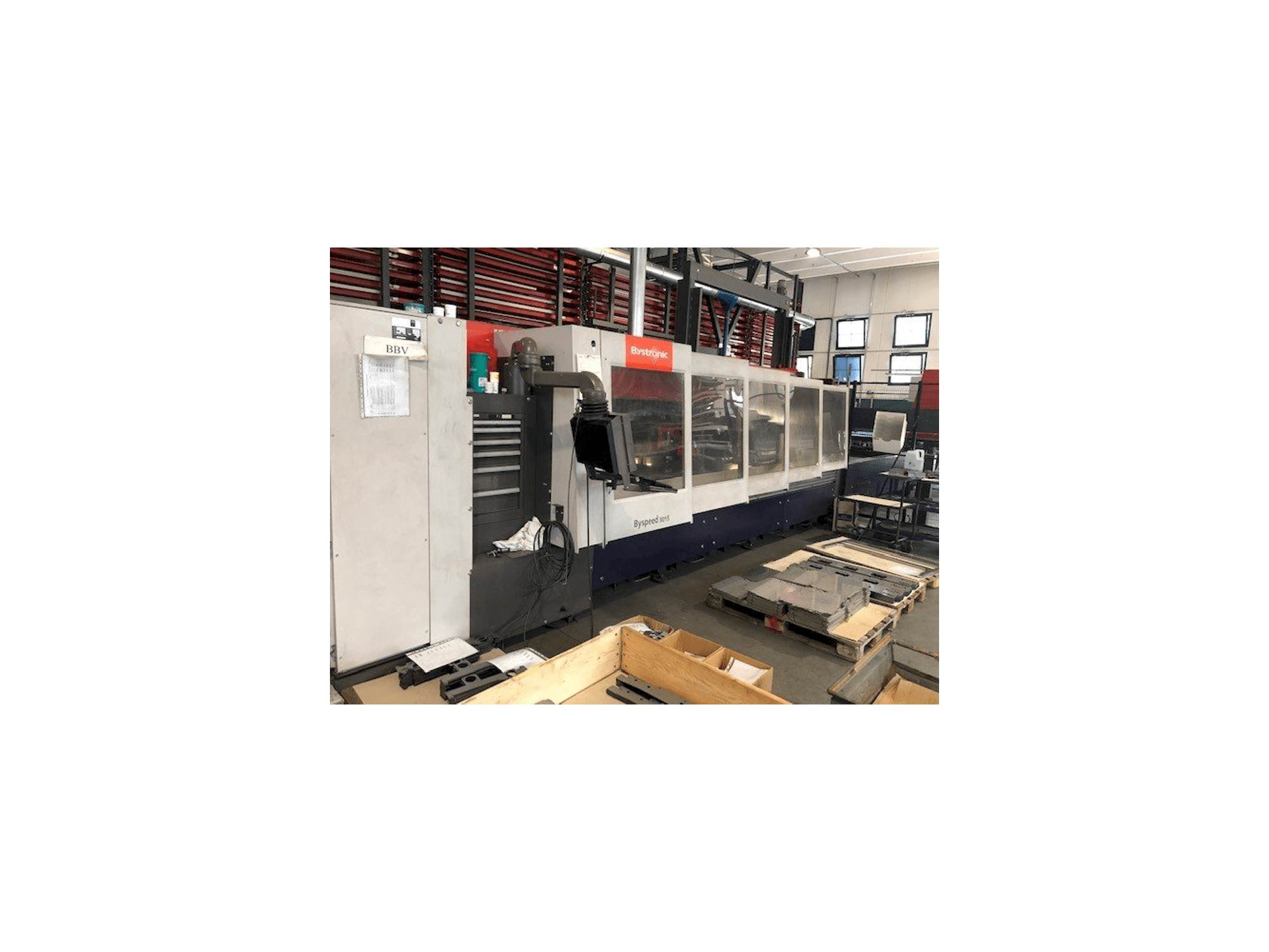 Makine Bystronic Byspeed 3015 - Sol taraftaki görüntü