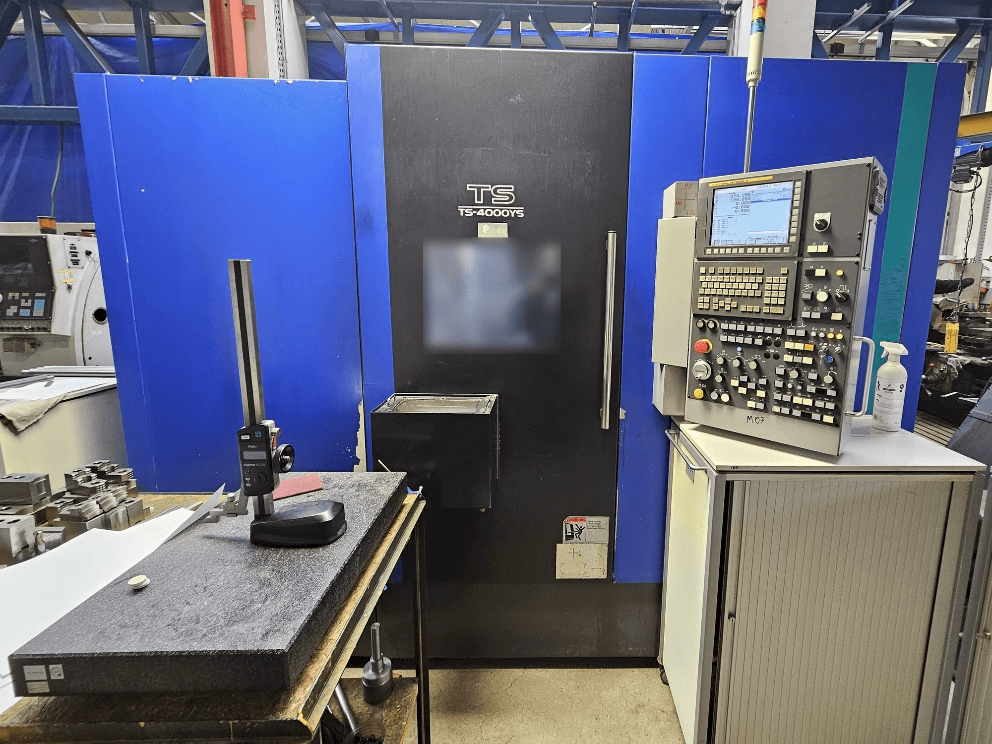 Makine Takisawa TS-4000YS - Önden görünüm