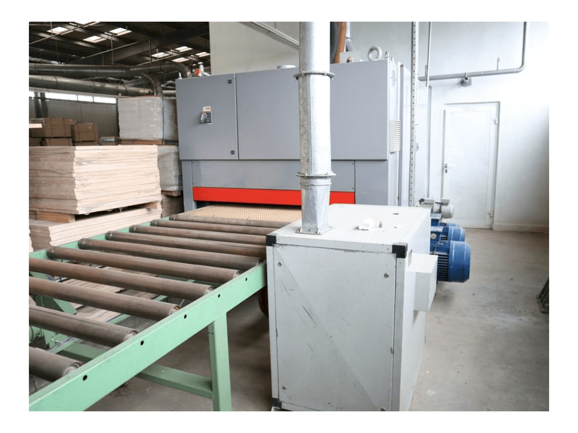 Makine ESTERER A.G. HDN 600 - Önden görünüm