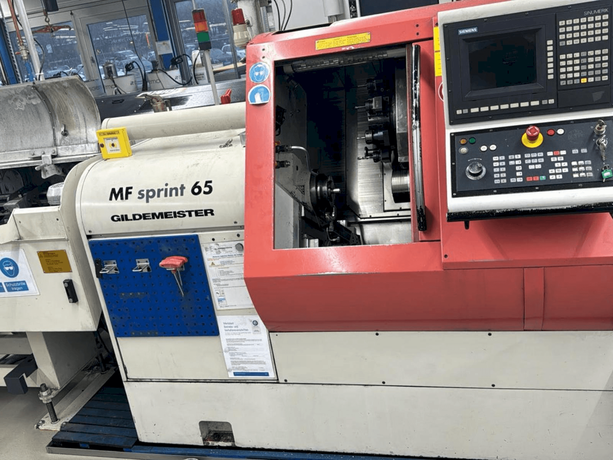 Makine Gildemeister MF SPRINT 65 - Önden görünüm