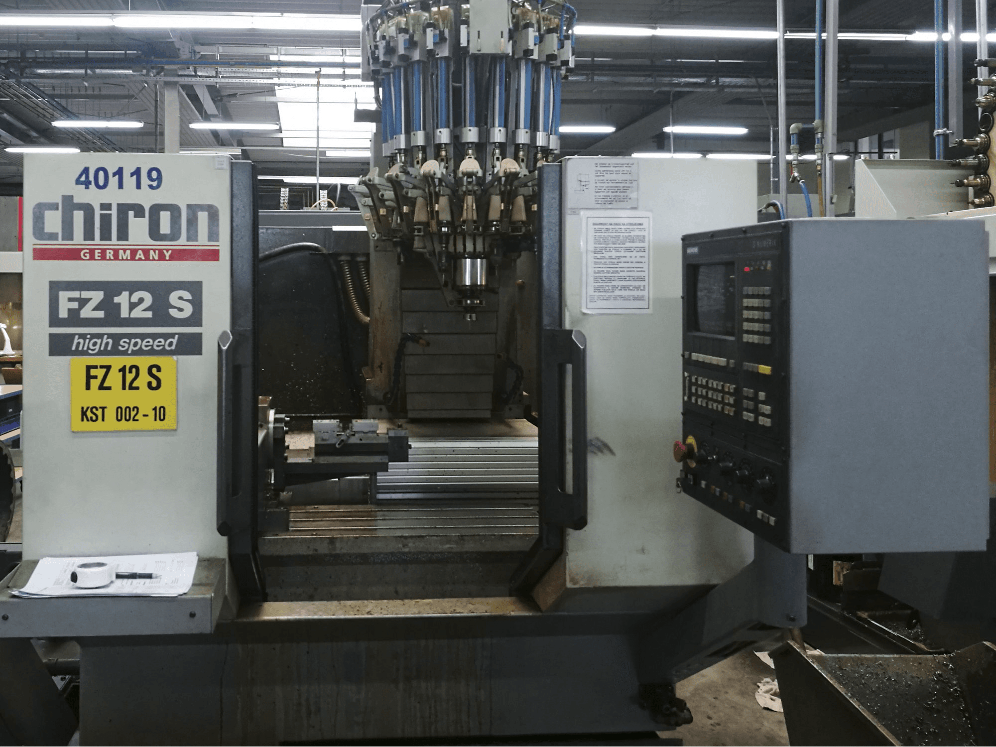 Makine Chiron - Önden görünüm FZ 12 S