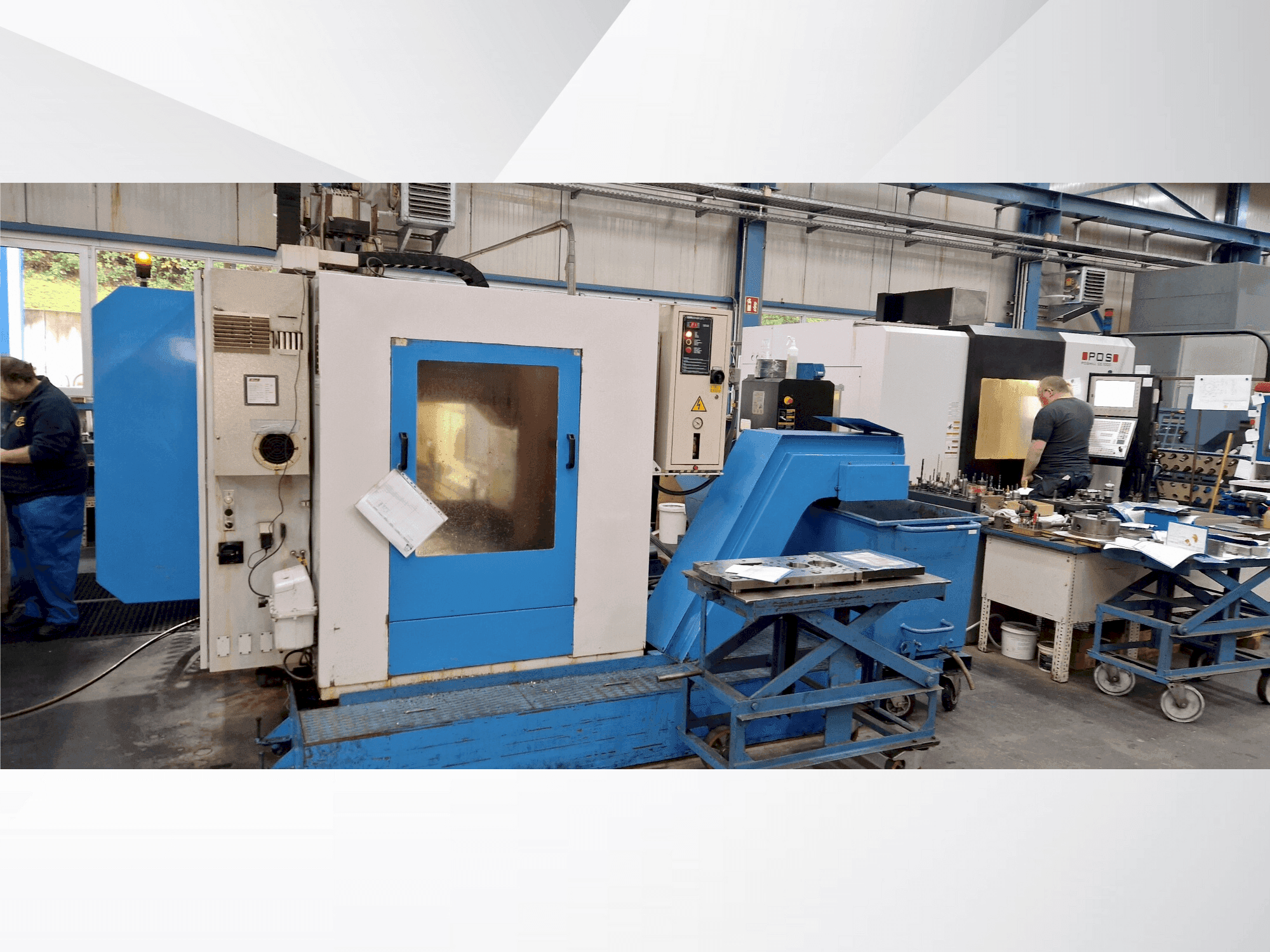 Makine KONDIA HM-2010 - Önden görünüm