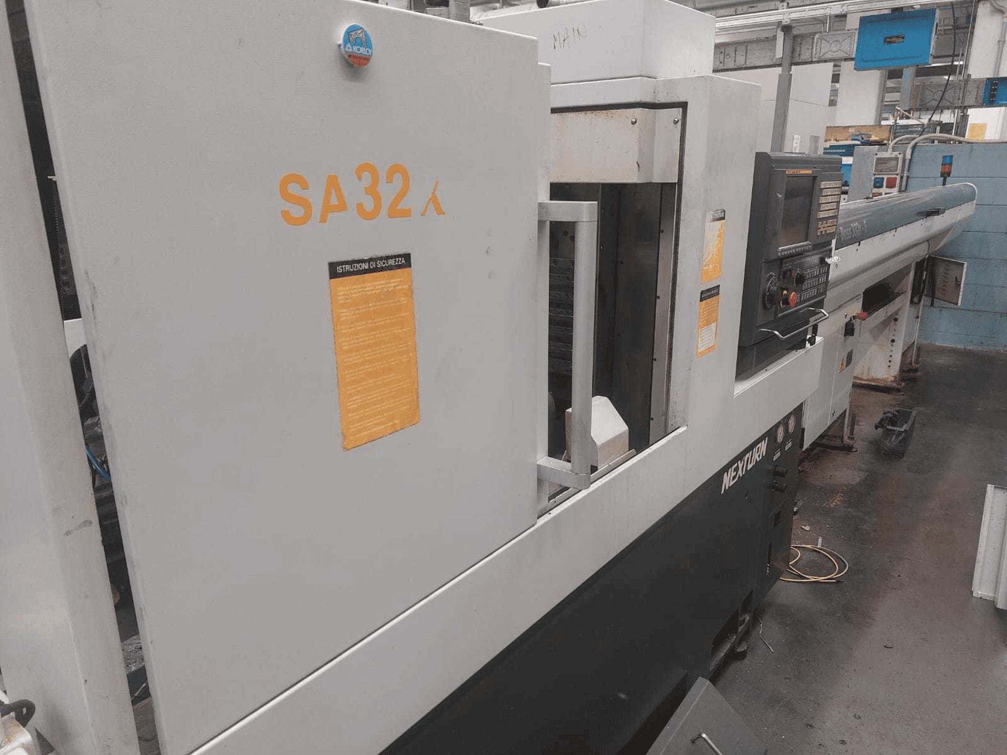 Makine Nexturn SA 32X - Sol taraftaki görüntü