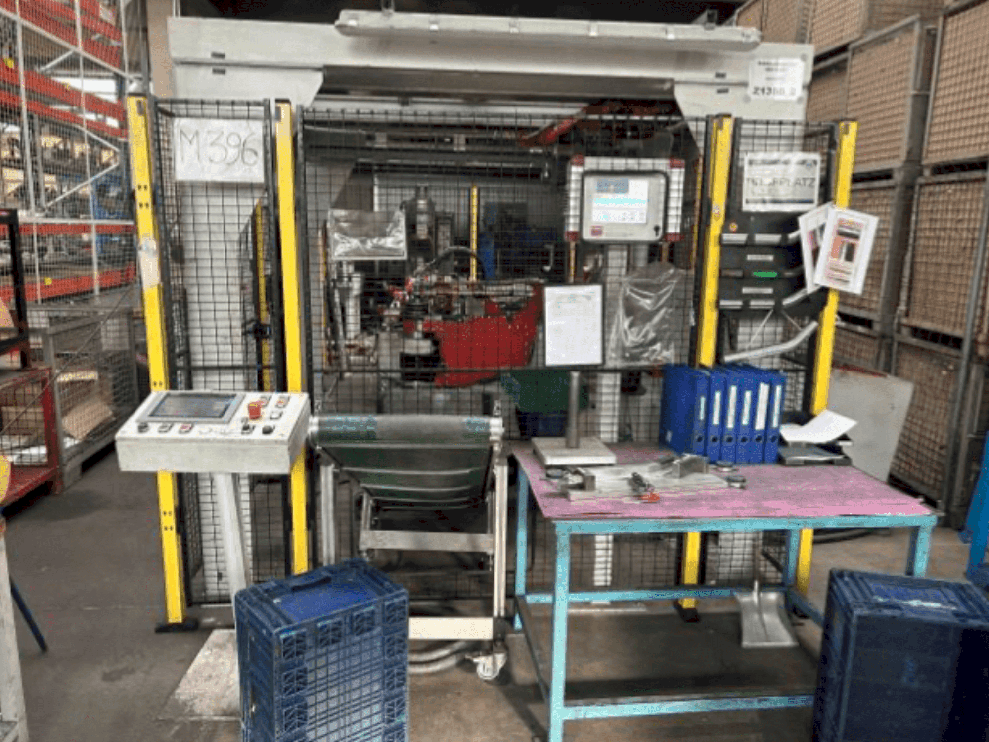 Makine Transfluid DB 650 ST-SPS - Önden görünüm