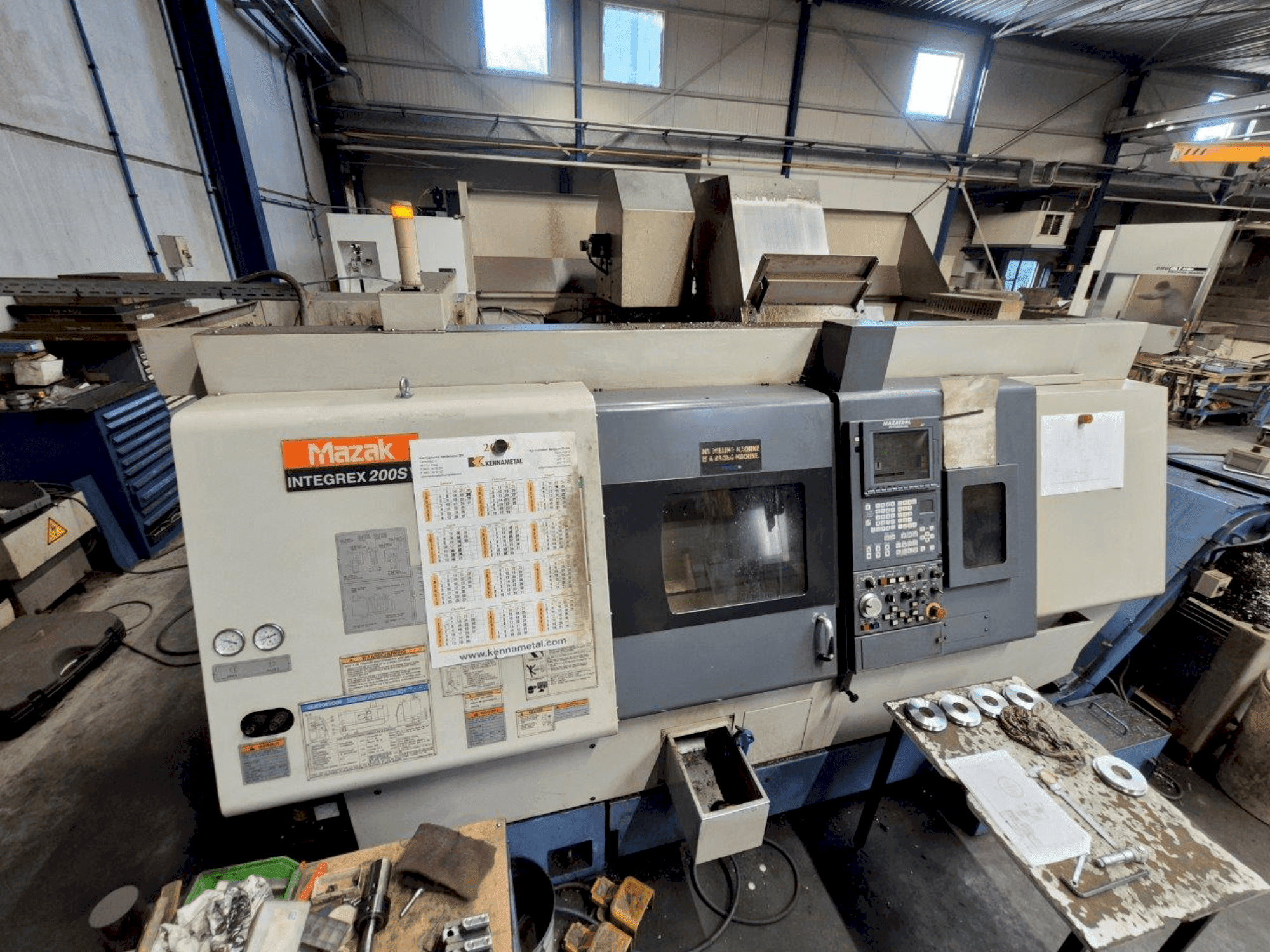 Makine Mazak Integrex 200SY - Önden görünüm