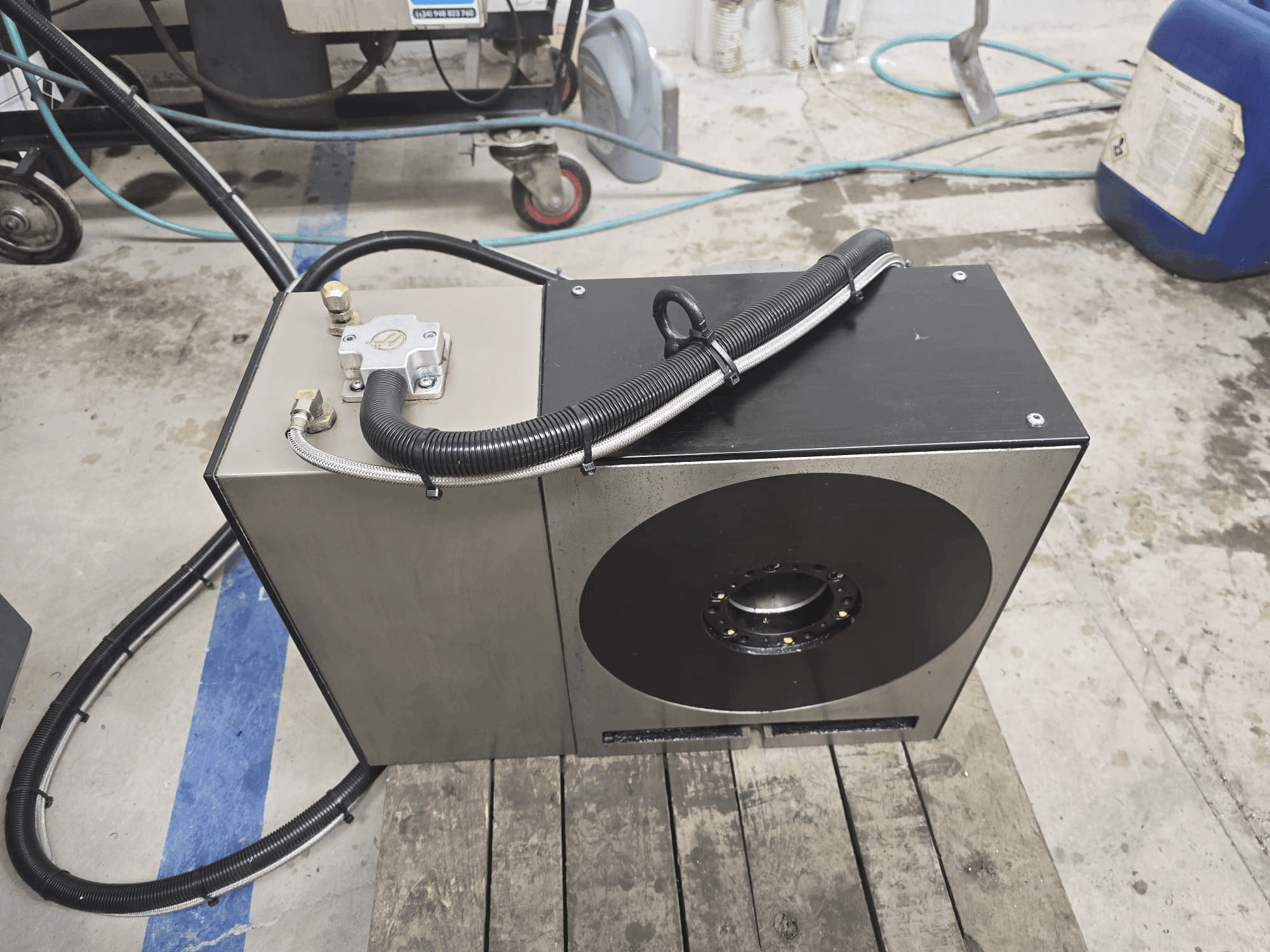 Makine HAAS HRT310 - Önden görünüm