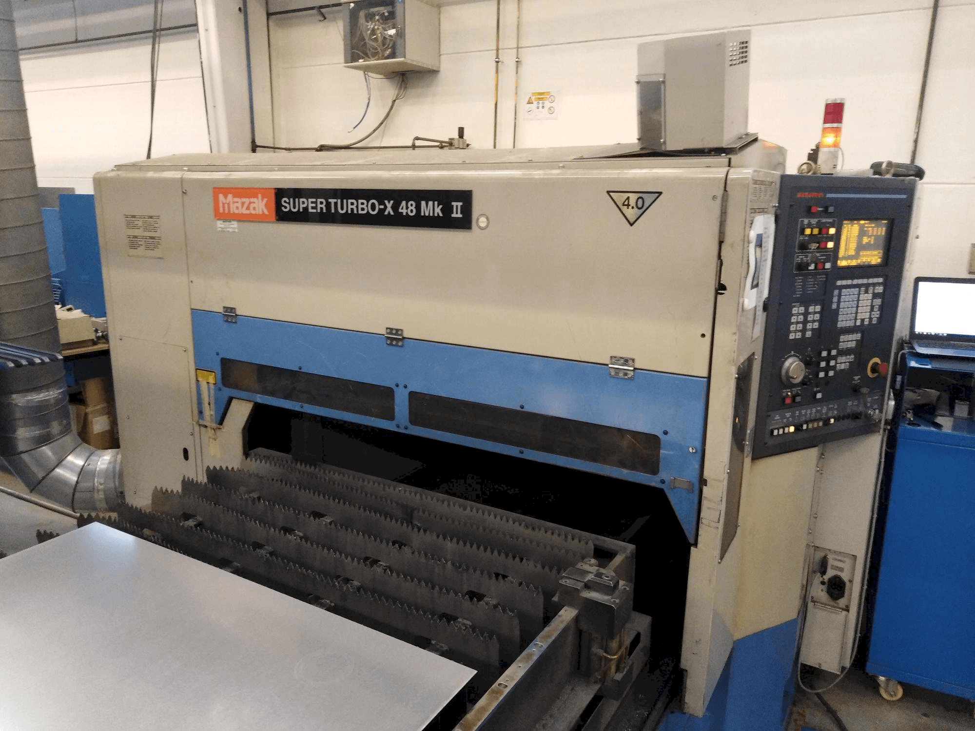 Makine Mazak stx-48 Mark II - Önden görünüm