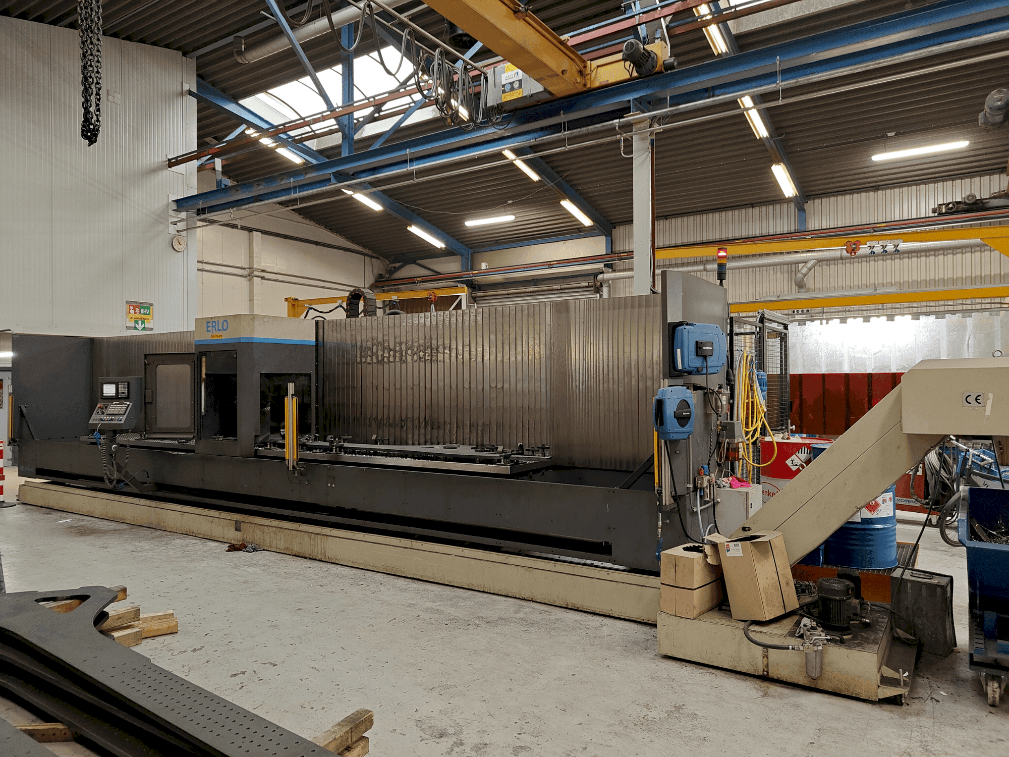 Makine Erlo TH-40 - Önden görünüm