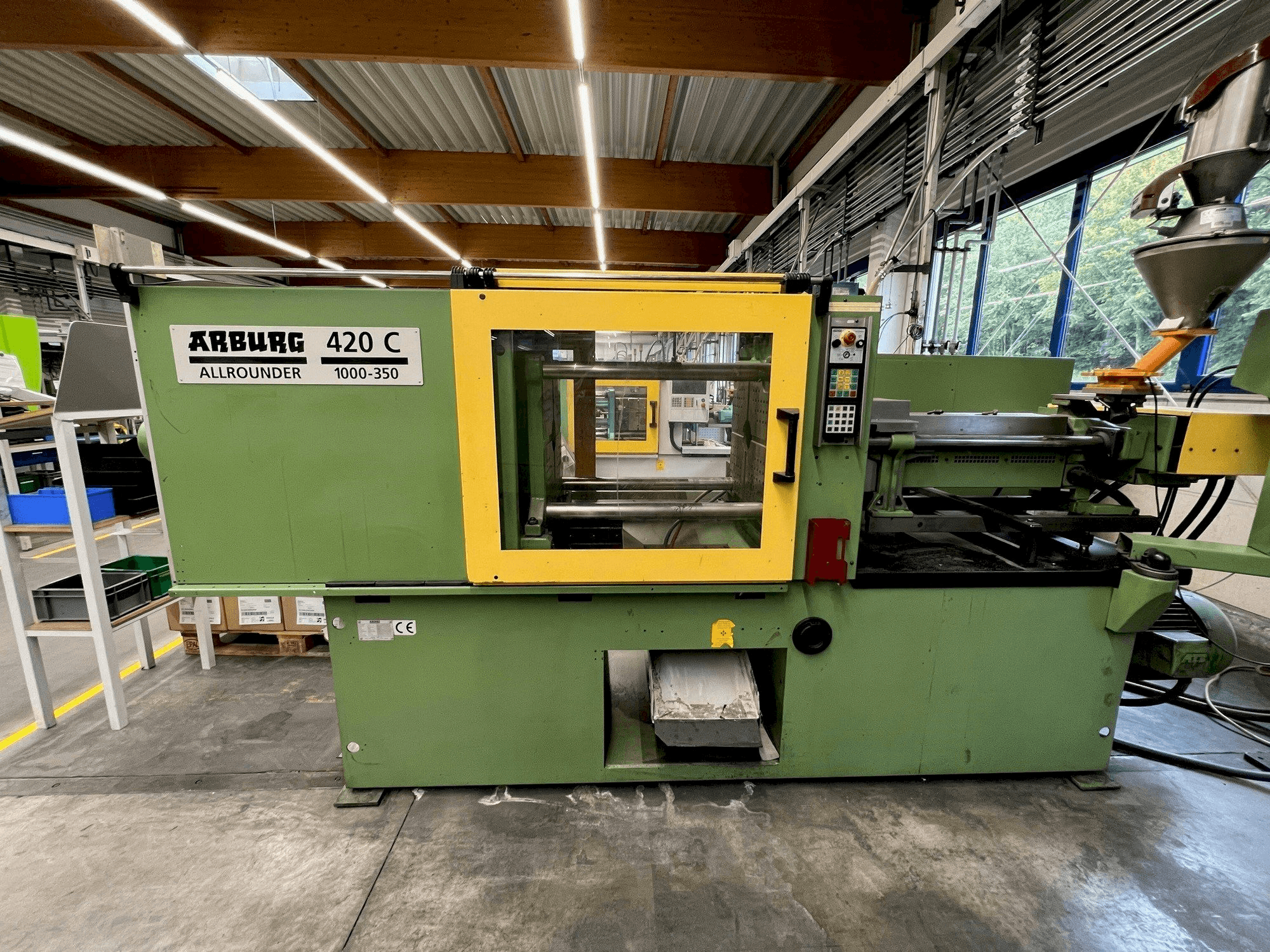 Makine Arburg 420C 1000-350 - Önden görünüm