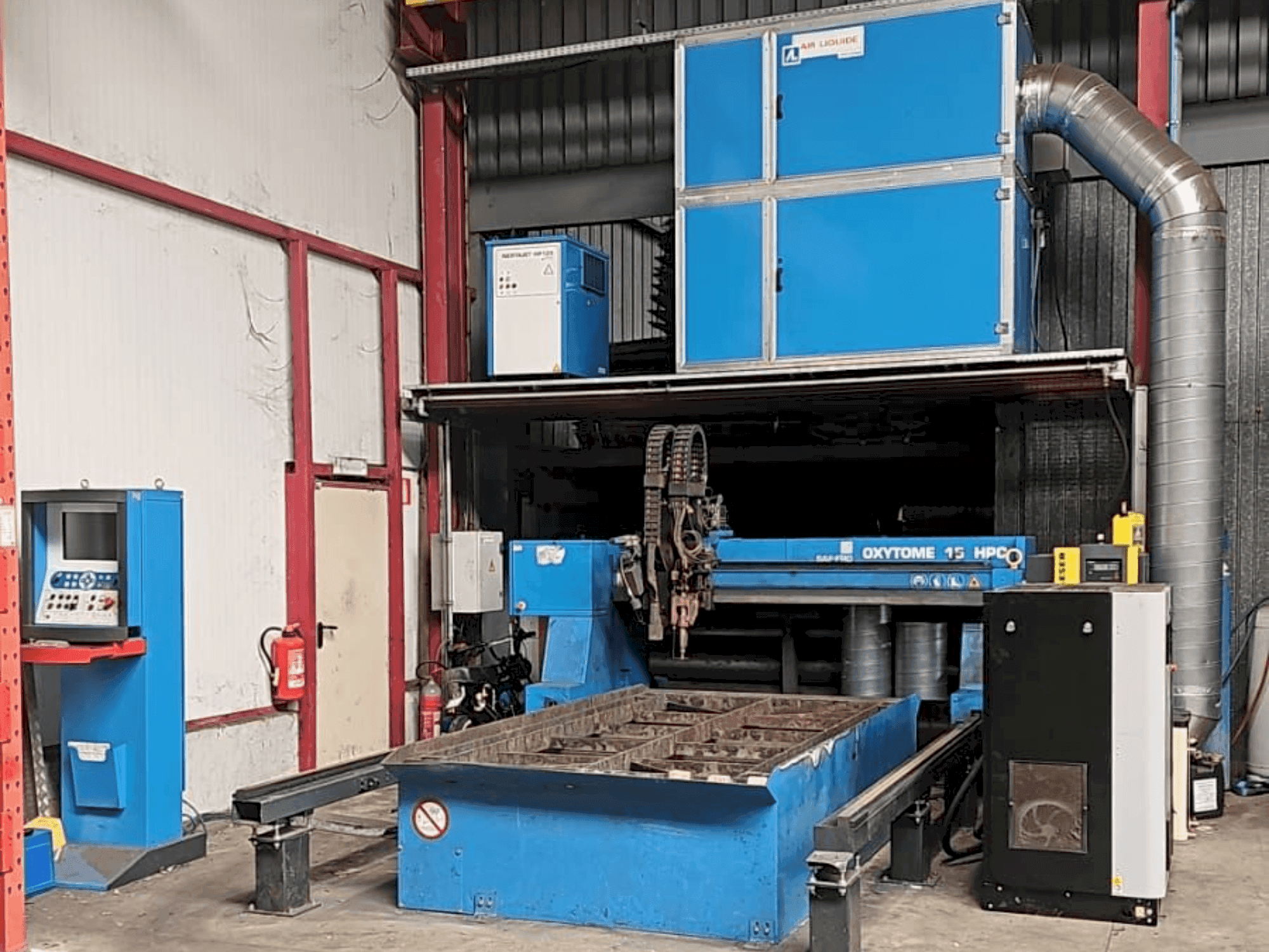 Makine SAF Oxytome 15 HPC - Önden görünüm