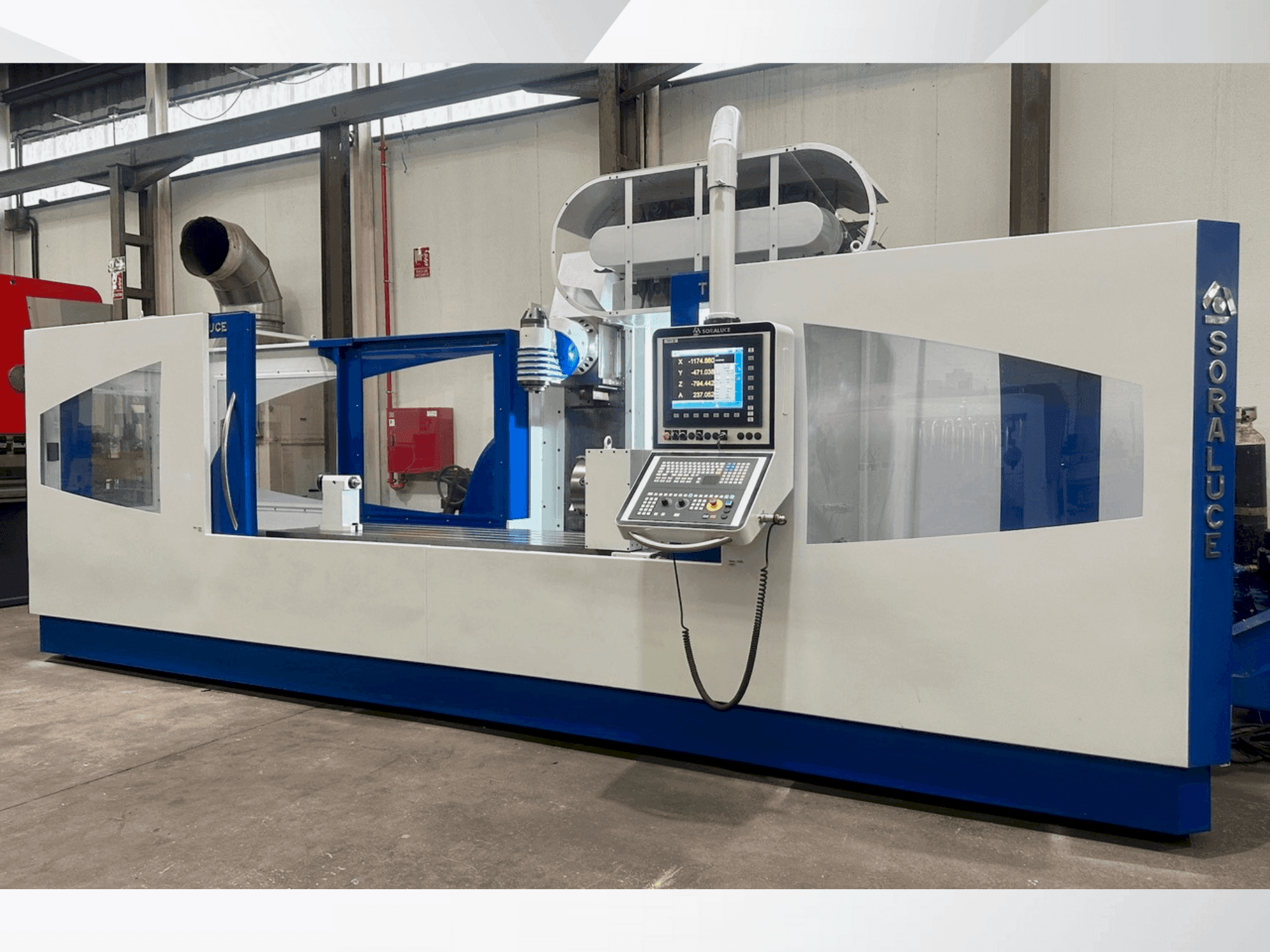 Makine Soraluce TA-25A - Önden görünüm