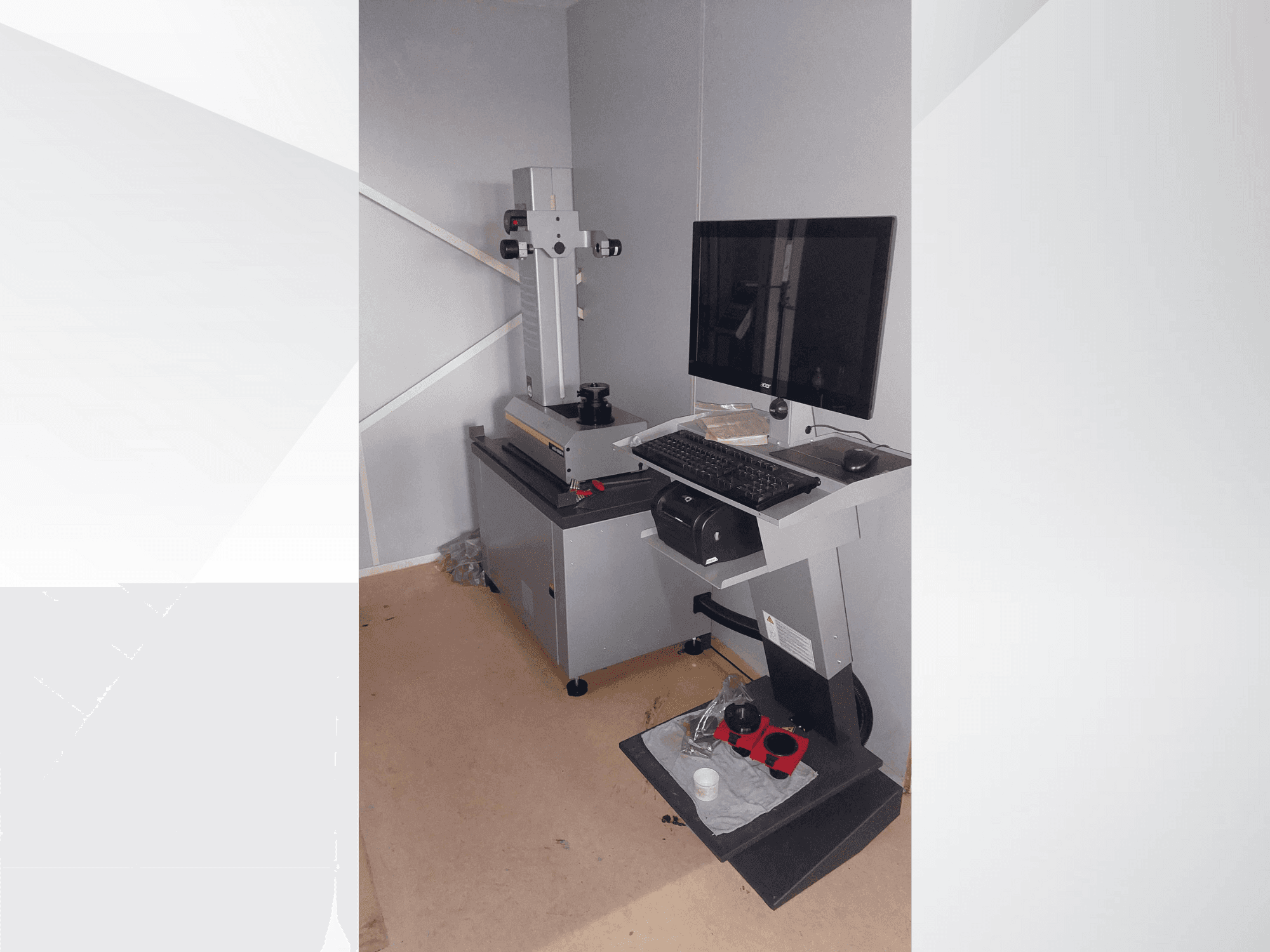 Makine Zoller Smile 600/4 - Önden görünüm