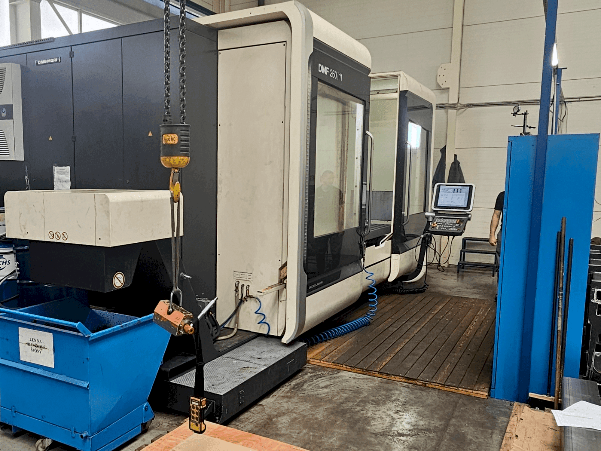 Makine DMG MORI DMG MORI DMF 260/11 KGT - Önden görünüm