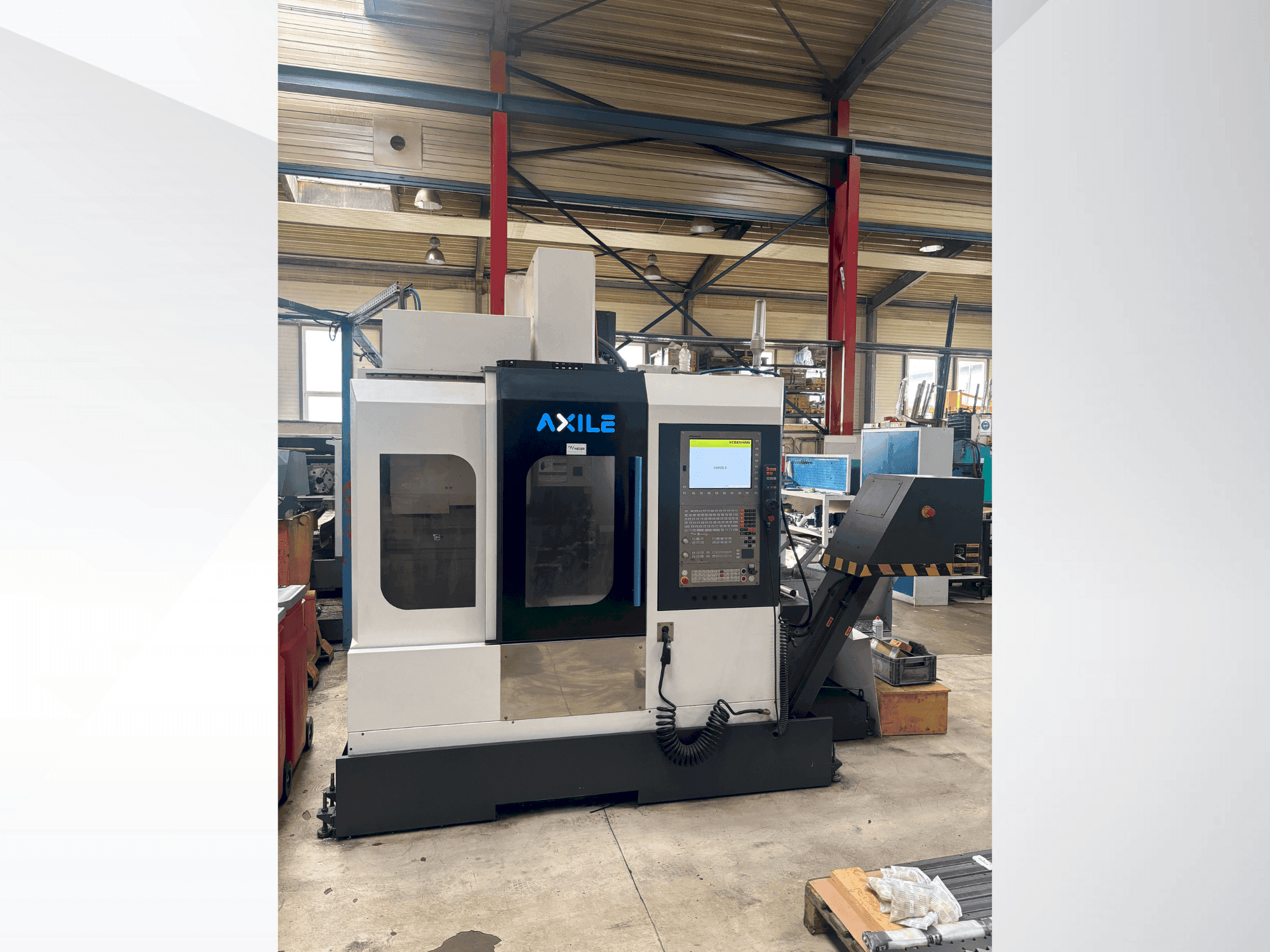 Makine AXILE V4 - Önden görünüm