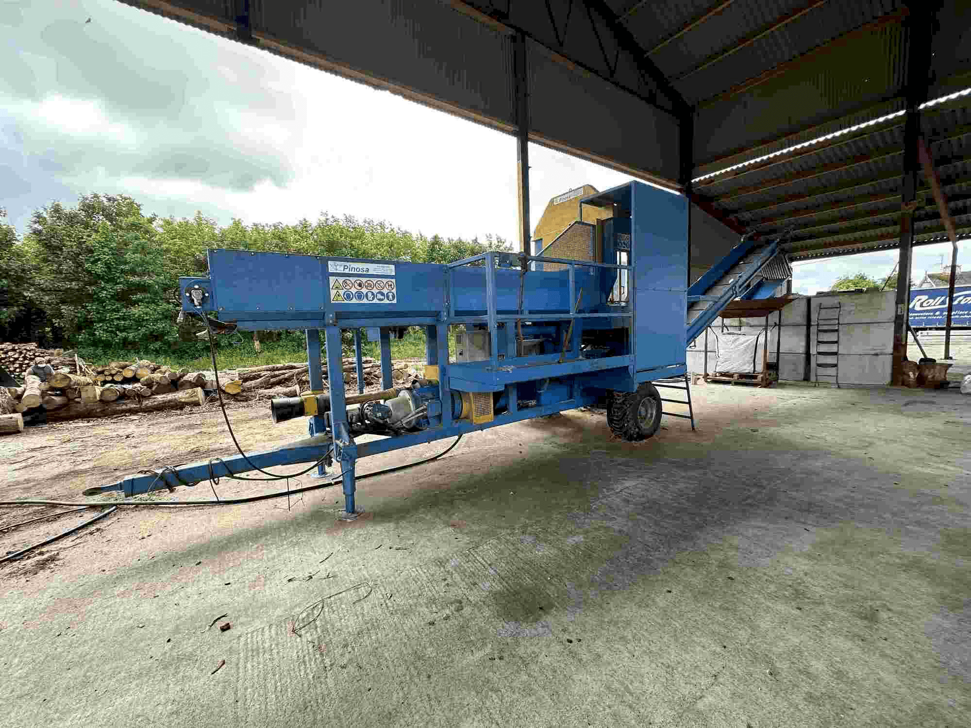 Makine PINOSA CPE 1200 - Önden görünüm