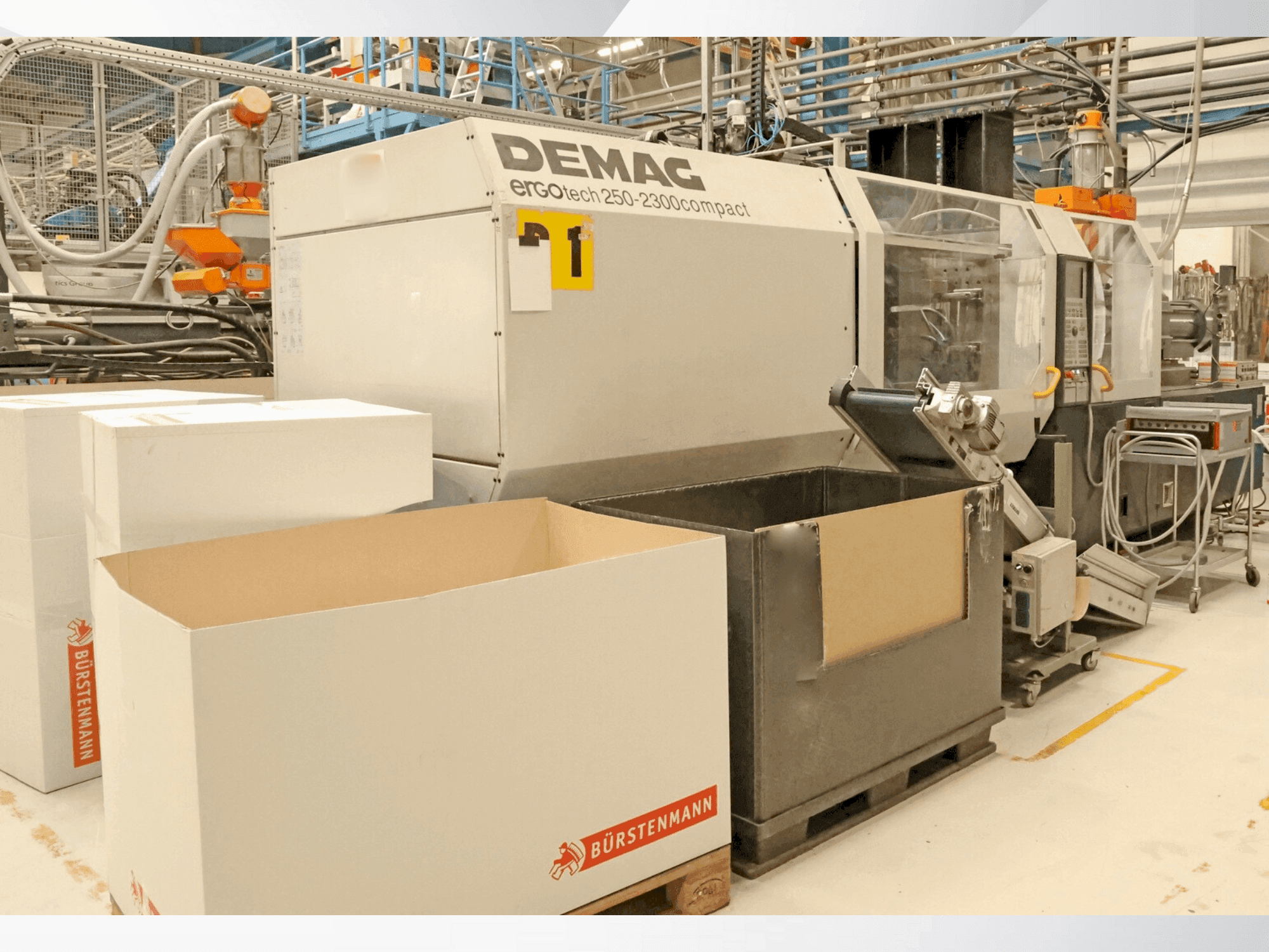 Makine DEMAG Ergotech ET 250-2300 NC 4 compact - Önden görünüm