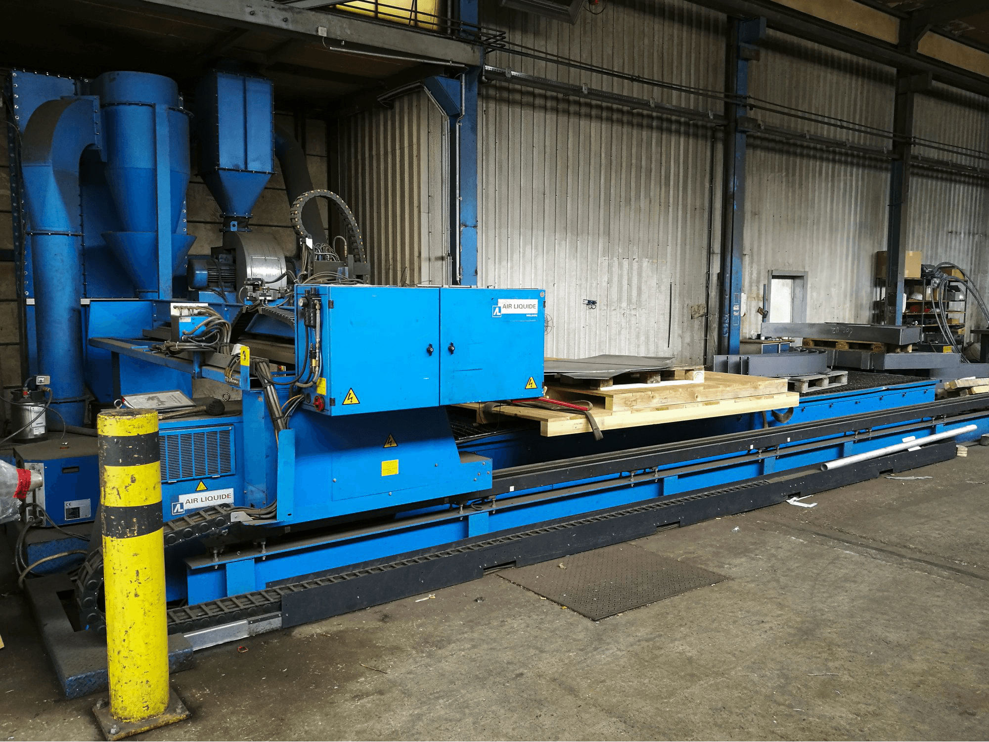 Makine SAF - Önden görünüm PLASMATOME.B 25