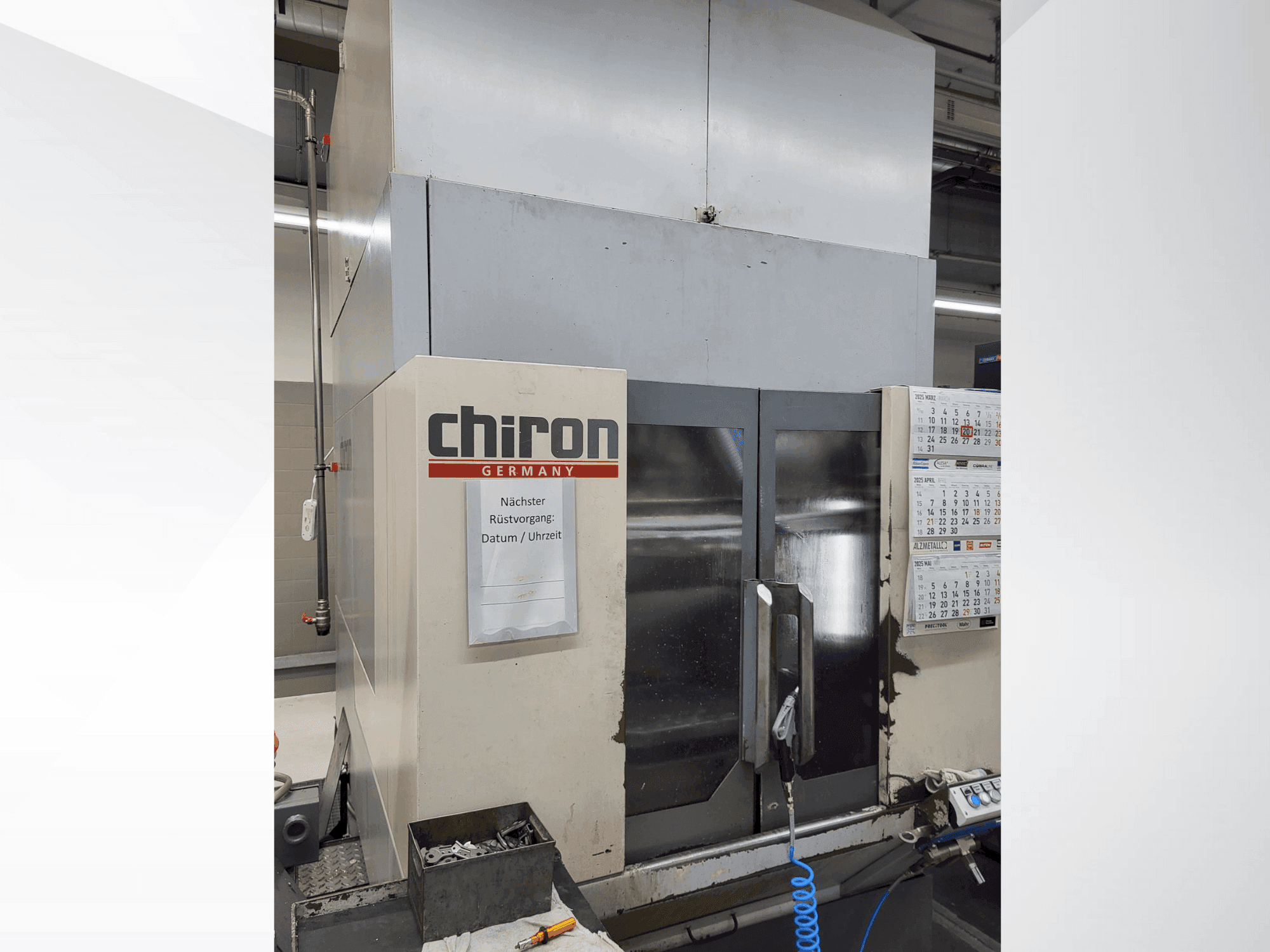Makine CHIRON FZ 18 W - Önden görünüm