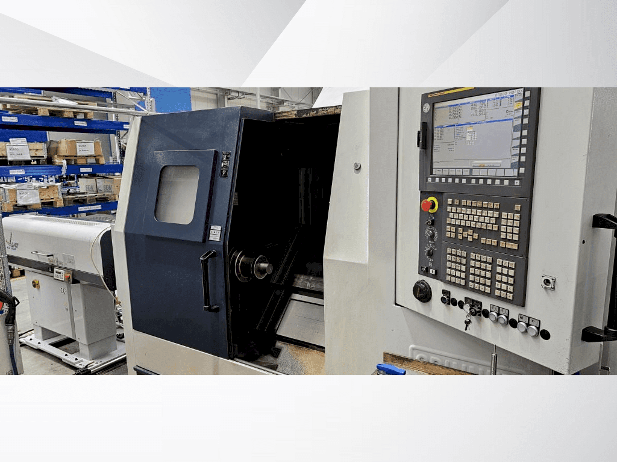 Makine SPINNER TC600 - Önden görünüm