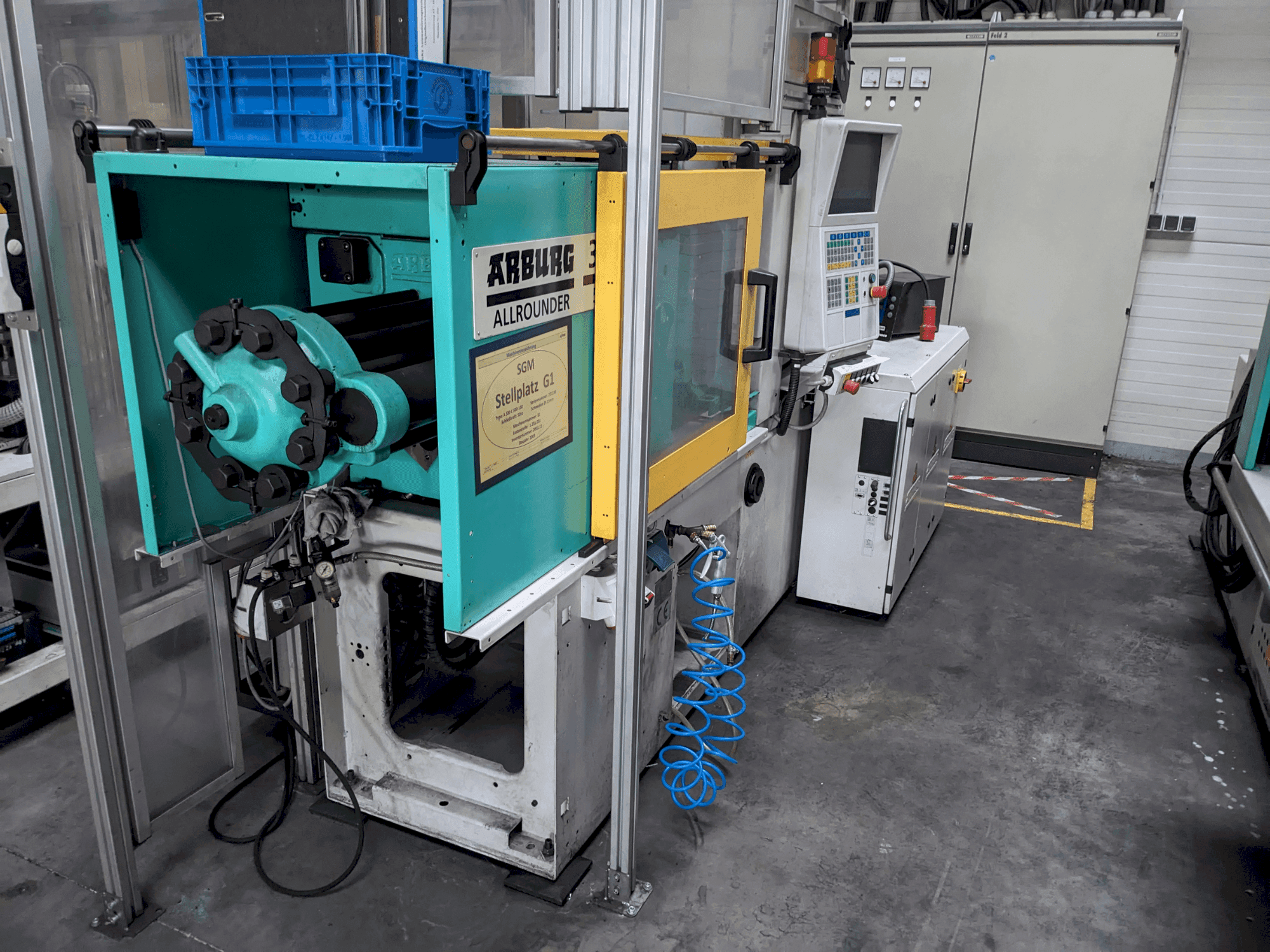 Makine Arburg 320 C 500-100 - Önden görünüm