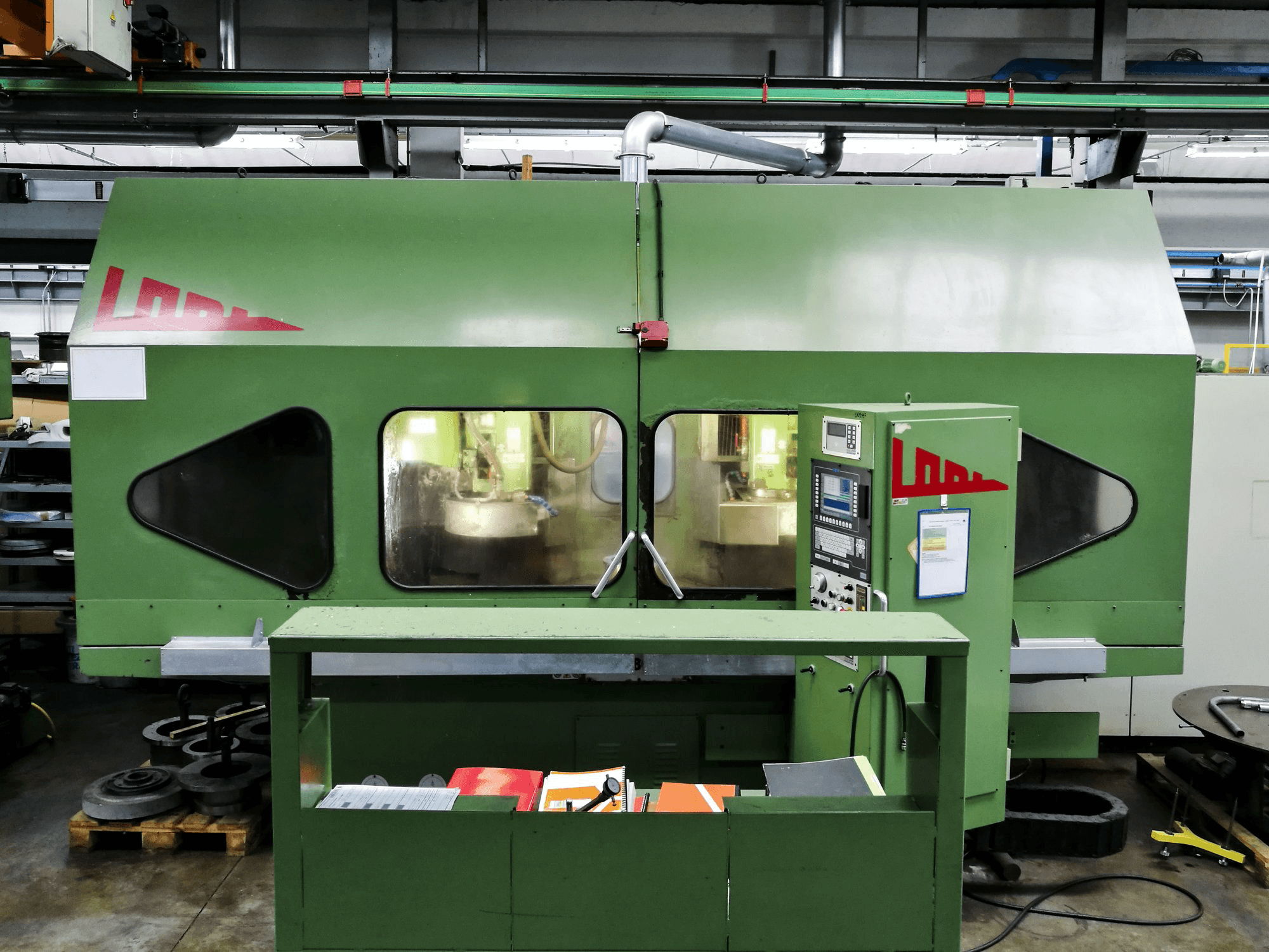 Makine Lodi - Önden görünüm RTR S800 CNC