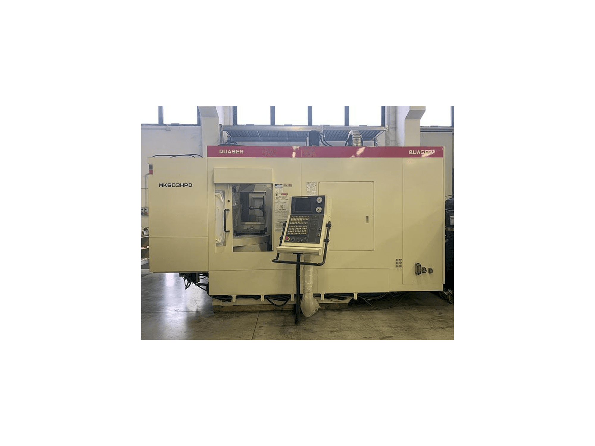 Makine Quaser MK603HPD - Önden görünüm