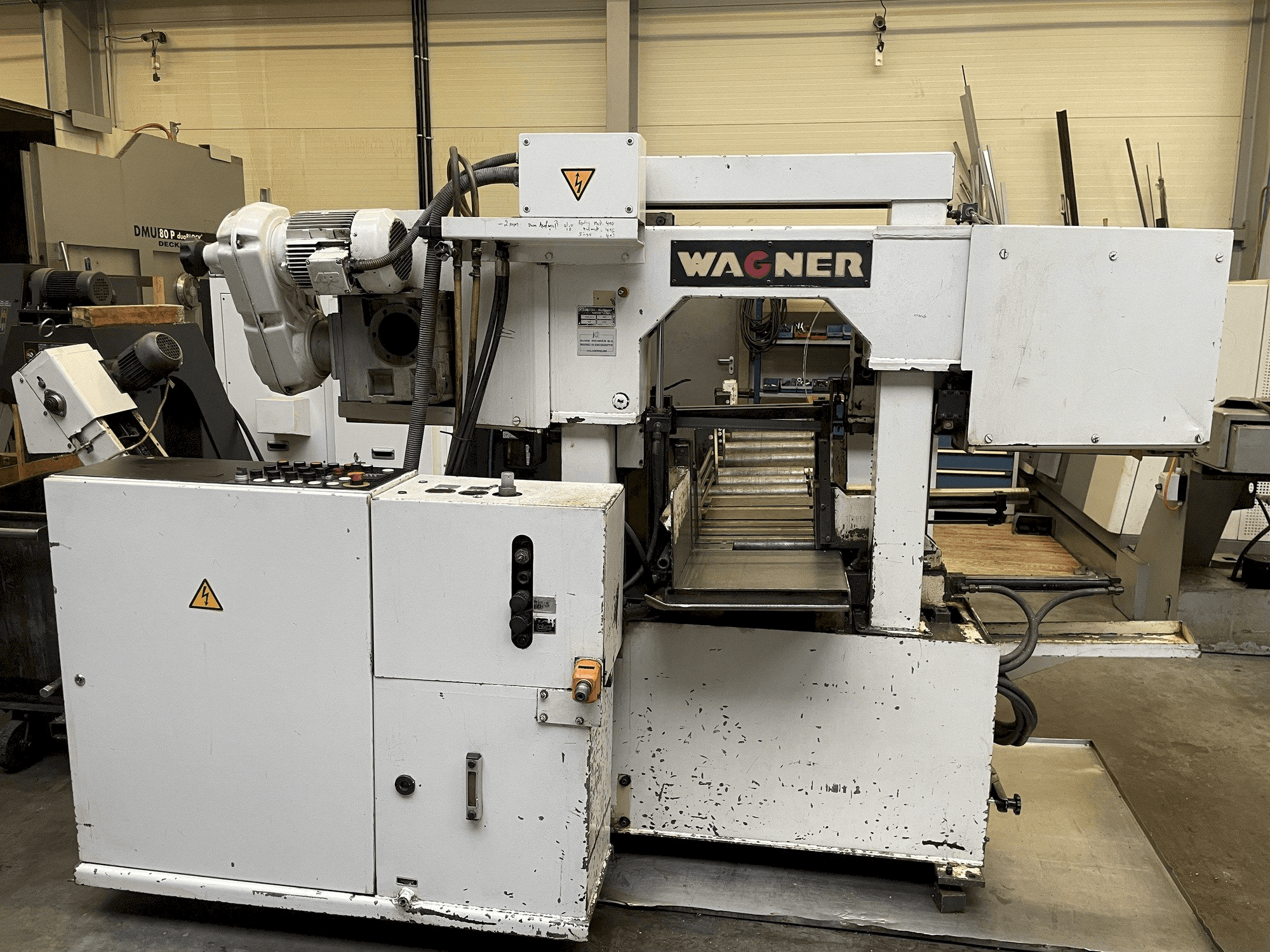 Makine WAGNER WPB 340 A - Önden görünüm