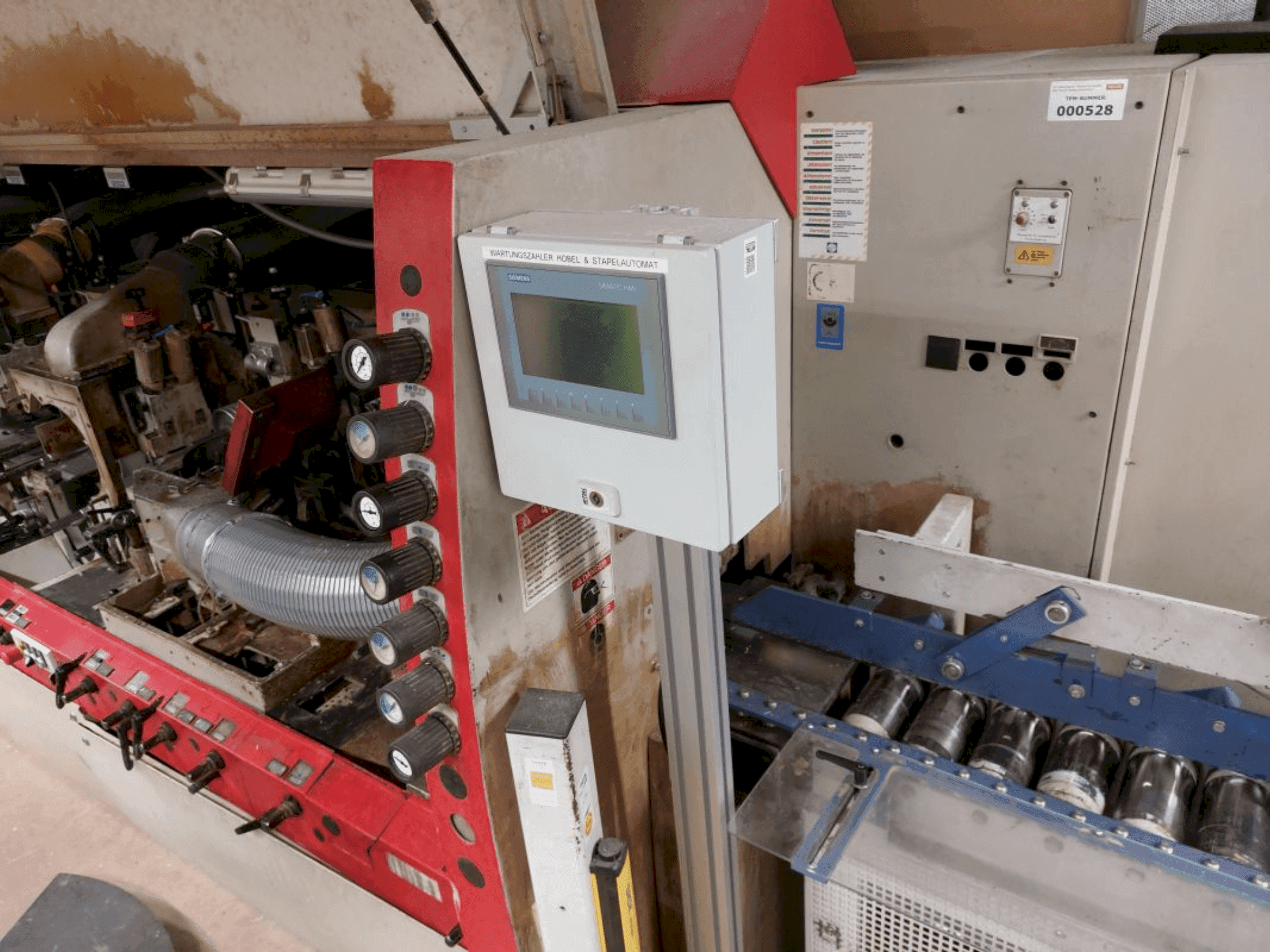 Makine GABIANNI T-Module 80/1600 - Önden görünüm