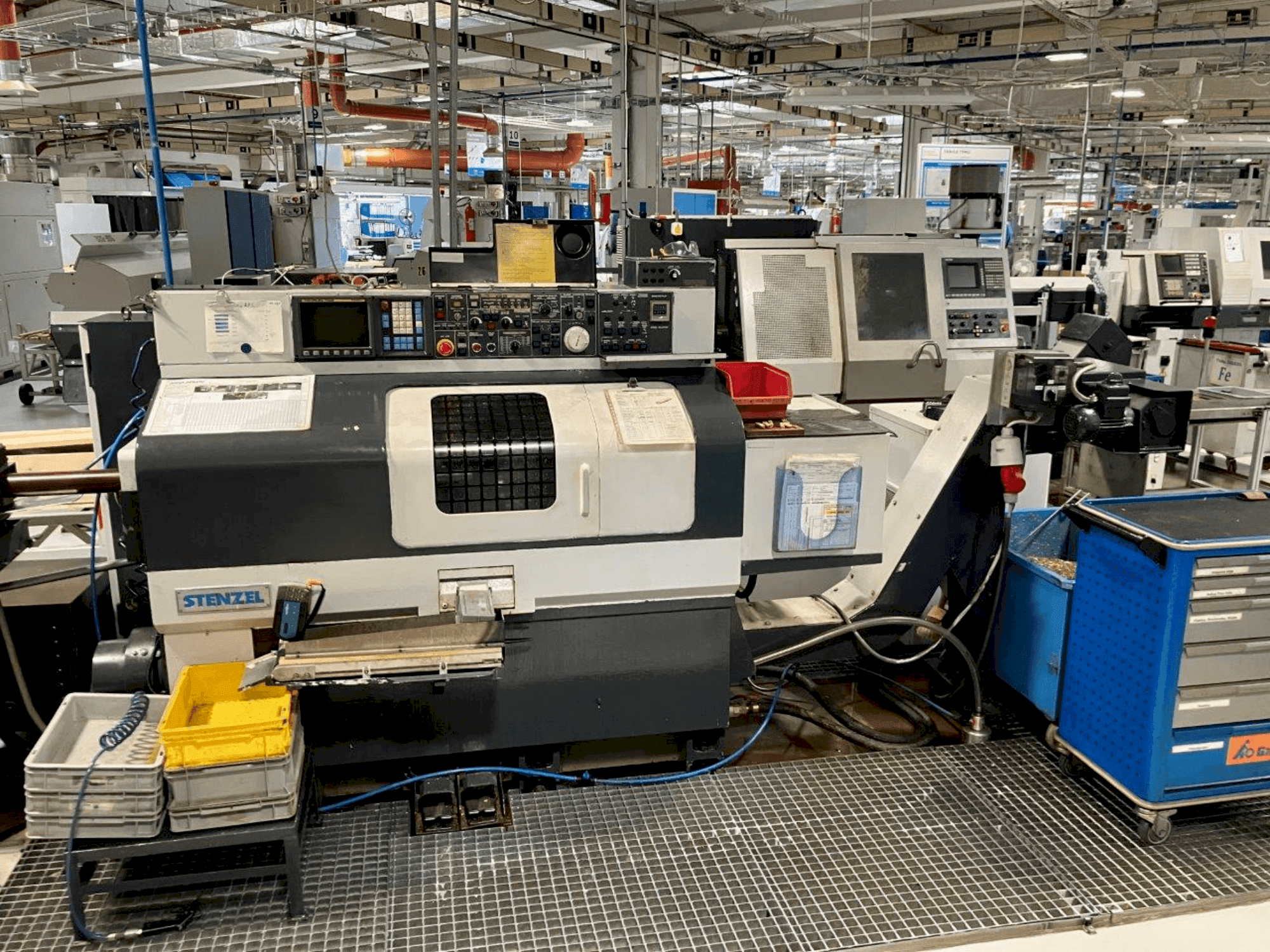 Makine NAKAMURA TMC 15 - Önden görünüm