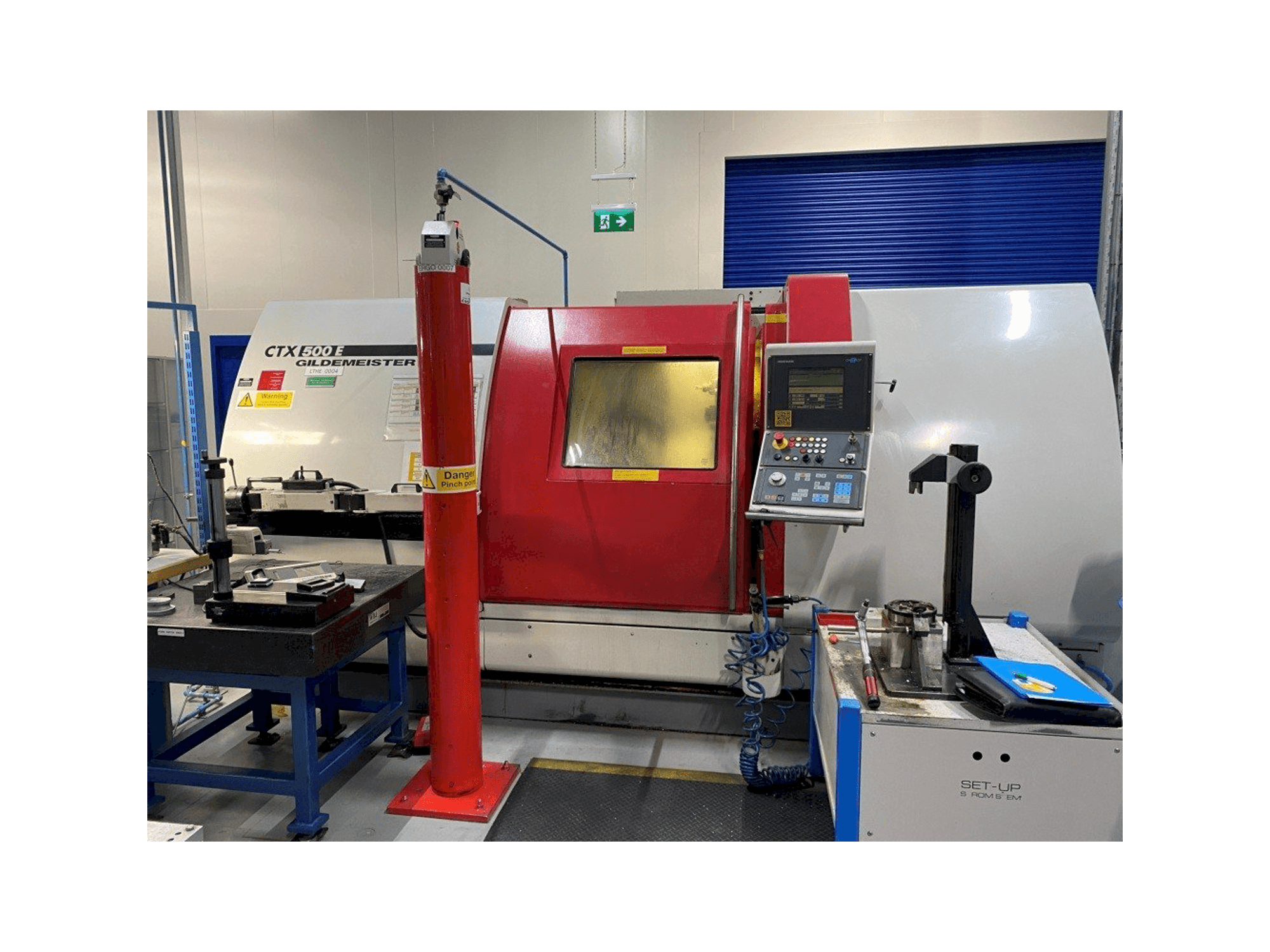 Makine Gildemeister CTX-500 E - Önden görünüm