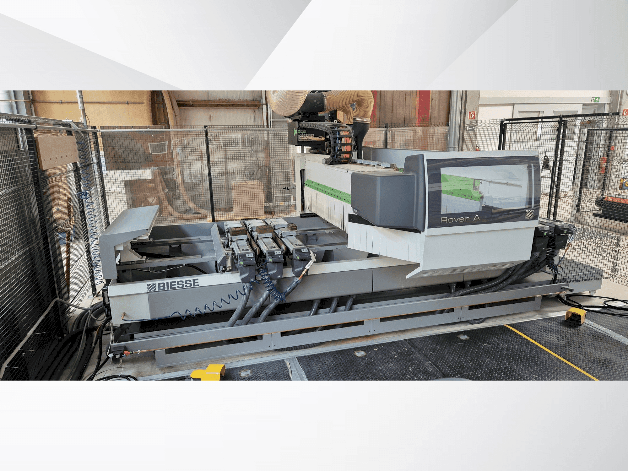 Makine BIESSE Rover A ATS - Önden görünüm