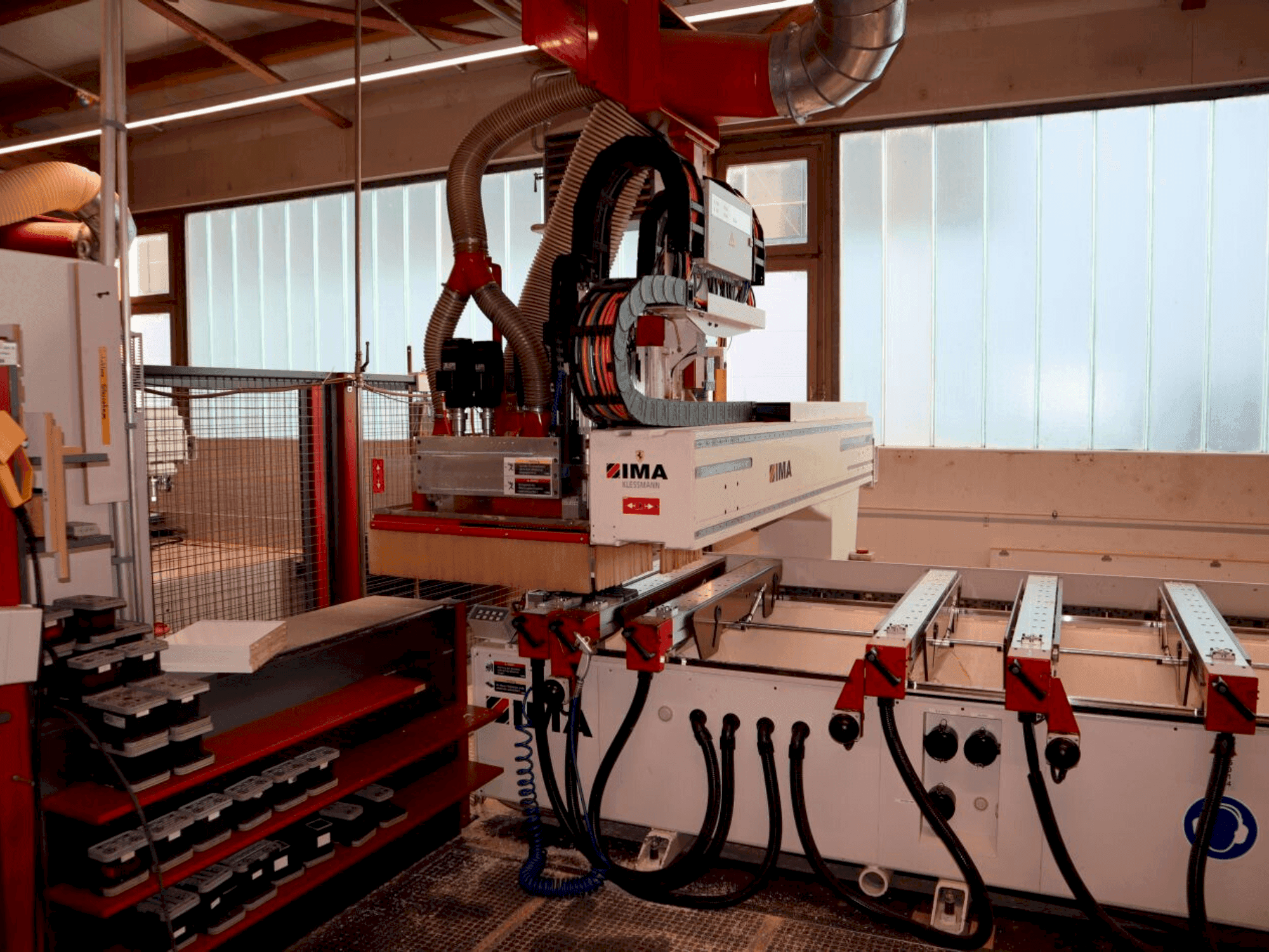 Makine IMA BIMA 410 120/400 - Önden görünüm